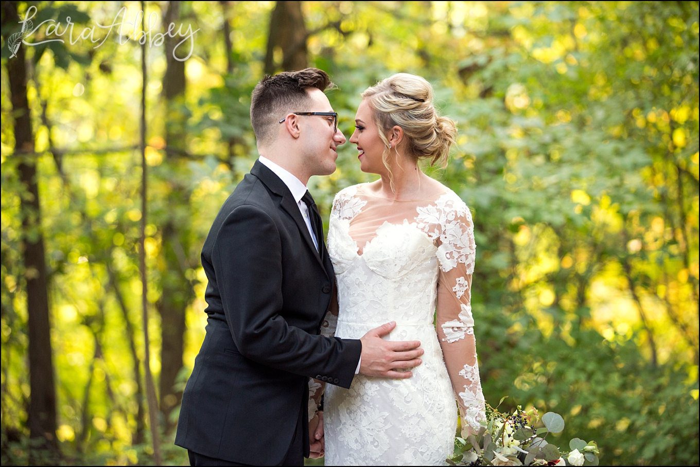 Burgundy & Fall Inspired Romantic & Happy Wedding Portraits | by Kara Abbey Photography in Irwin, PA