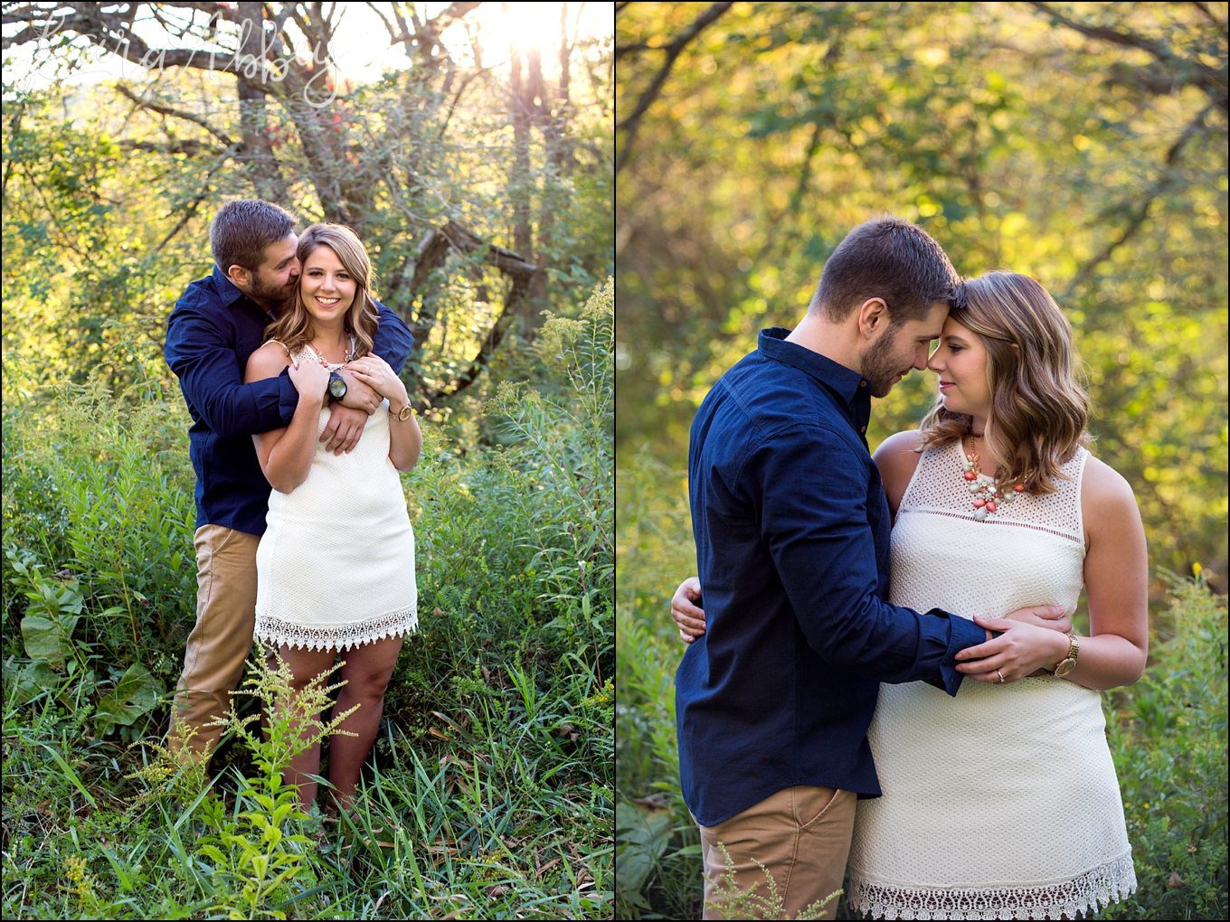 Irwin, PA Engagement Photographer - Bright Summer Evening Love Session by Kara Abbey Photography