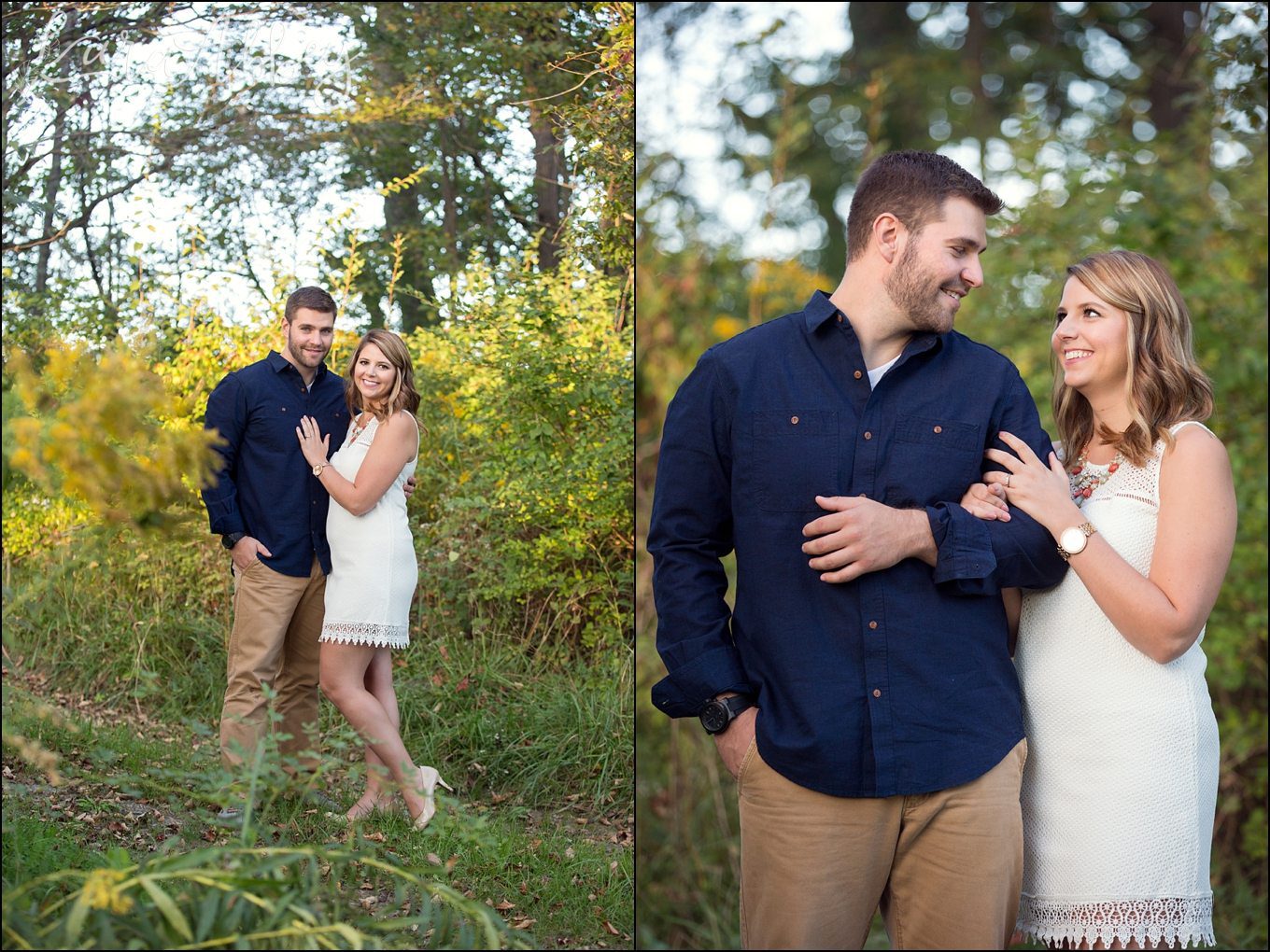Irwin, PA Engagement Photographer - Bright Summer Evening Love Session by Kara Abbey Photography