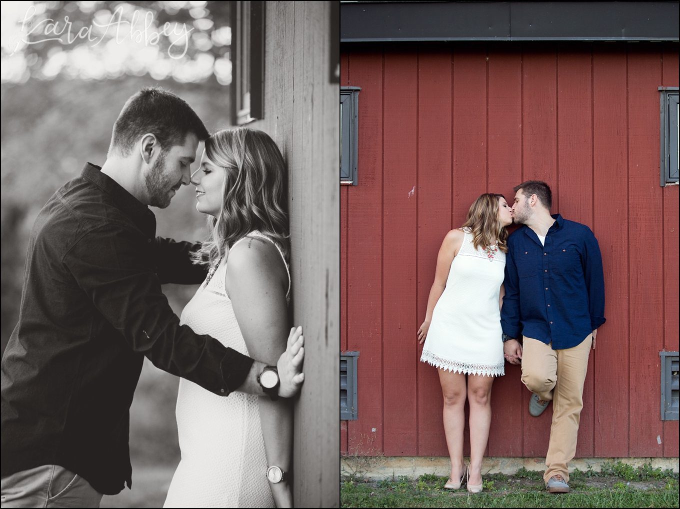 Irwin, PA Engagement Photographer - Bright Summer Evening Love Session by Kara Abbey Photography