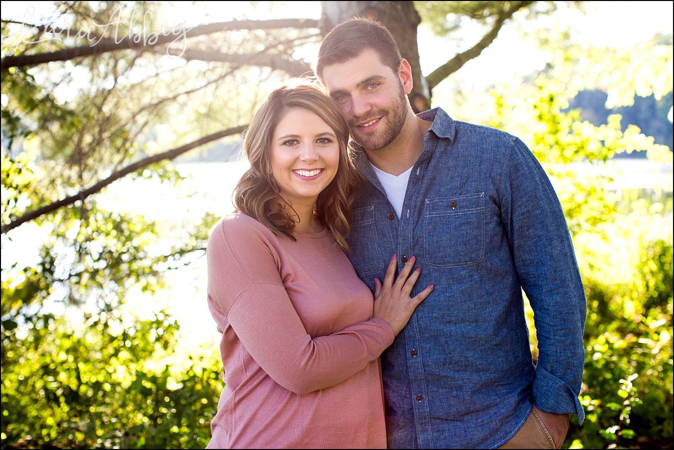 Irwin, PA Engagement Photographer - Bright Summer Evening Love Session by Kara Abbey Photography