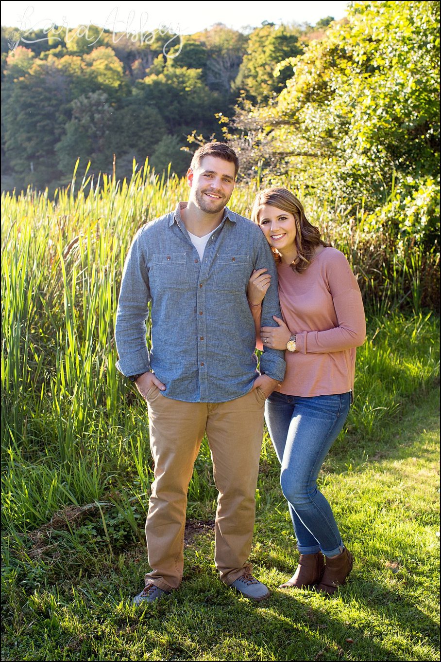 Irwin, PA Engagement Photographer - Bright Summer Evening Love Session by Kara Abbey Photography
