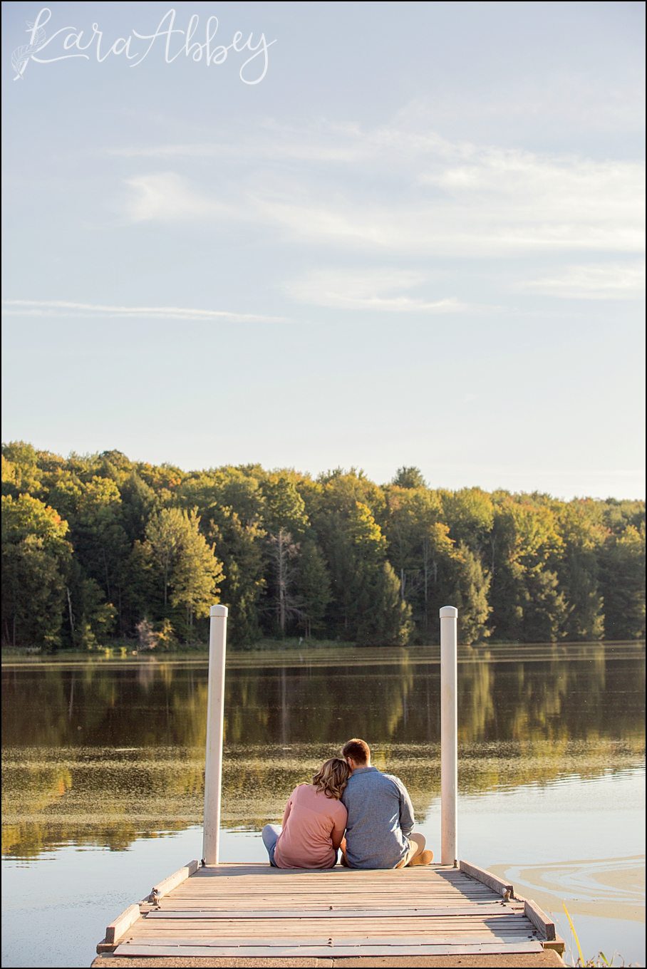 Irwin, PA Engagement Photographer - Bright Summer Evening Love Session by Kara Abbey Photography
