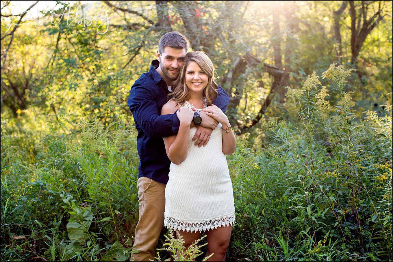 Irwin, PA Engagement Photographer - Bright Summer Evening Love Session by Kara Abbey Photography
