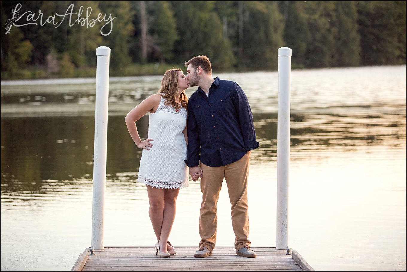 Irwin, PA Engagement Photographer - Bright Summer Evening Love Session by Kara Abbey Photography