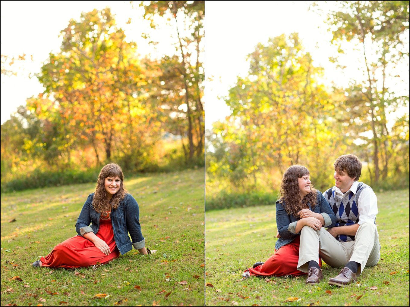 A Wedding Photographer's Backyard Fall Family Portraits in Irwin, PA