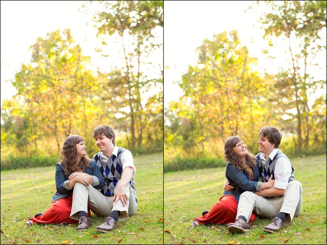 A Wedding Photographer's Backyard Fall Family Portraits in Irwin, PA