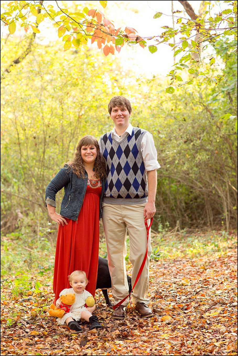 A Wedding Photographer's Backyard Fall Family Portraits in Irwin, PA