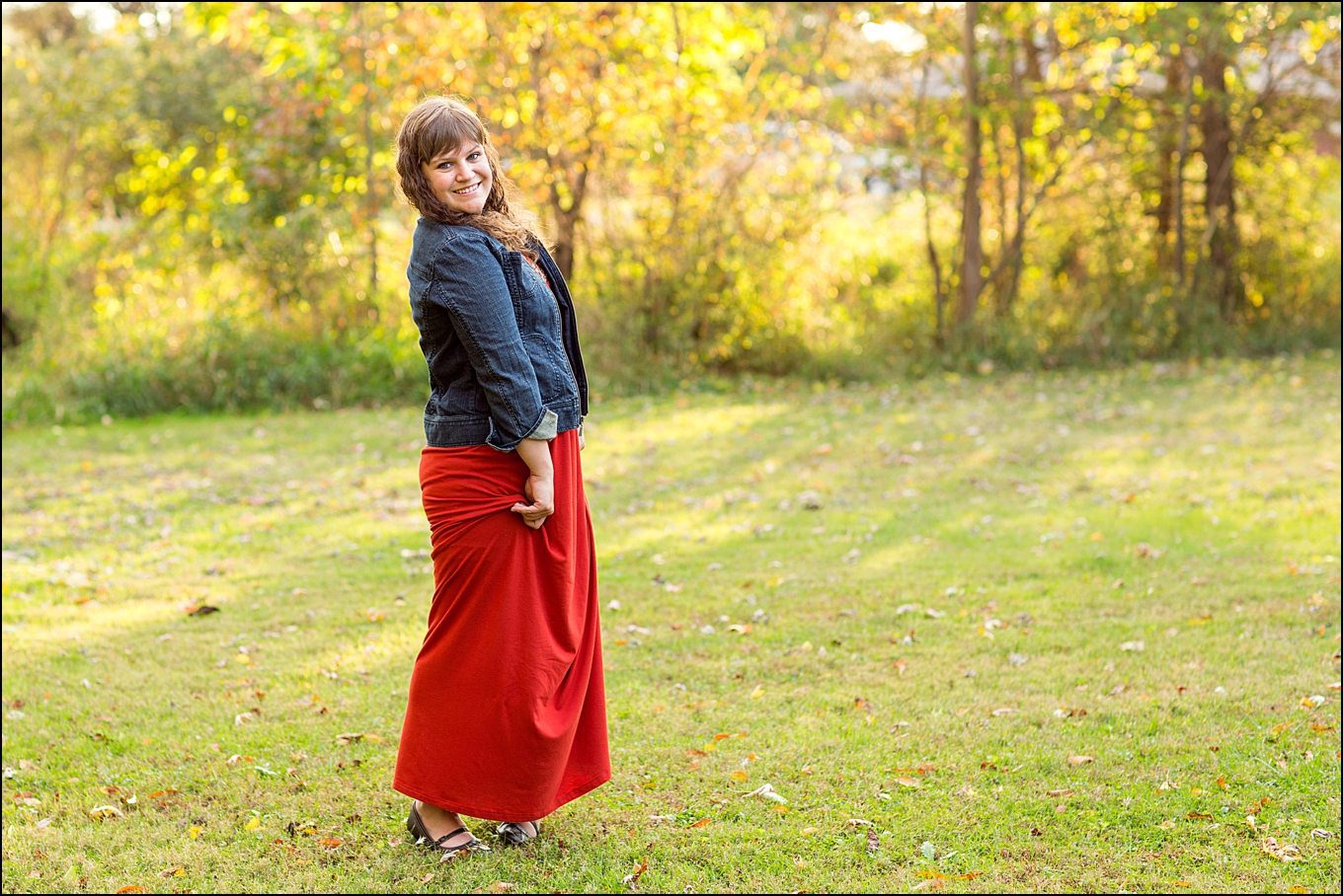 A Wedding Photographer's Backyard Fall Family Portraits in Irwin, PA