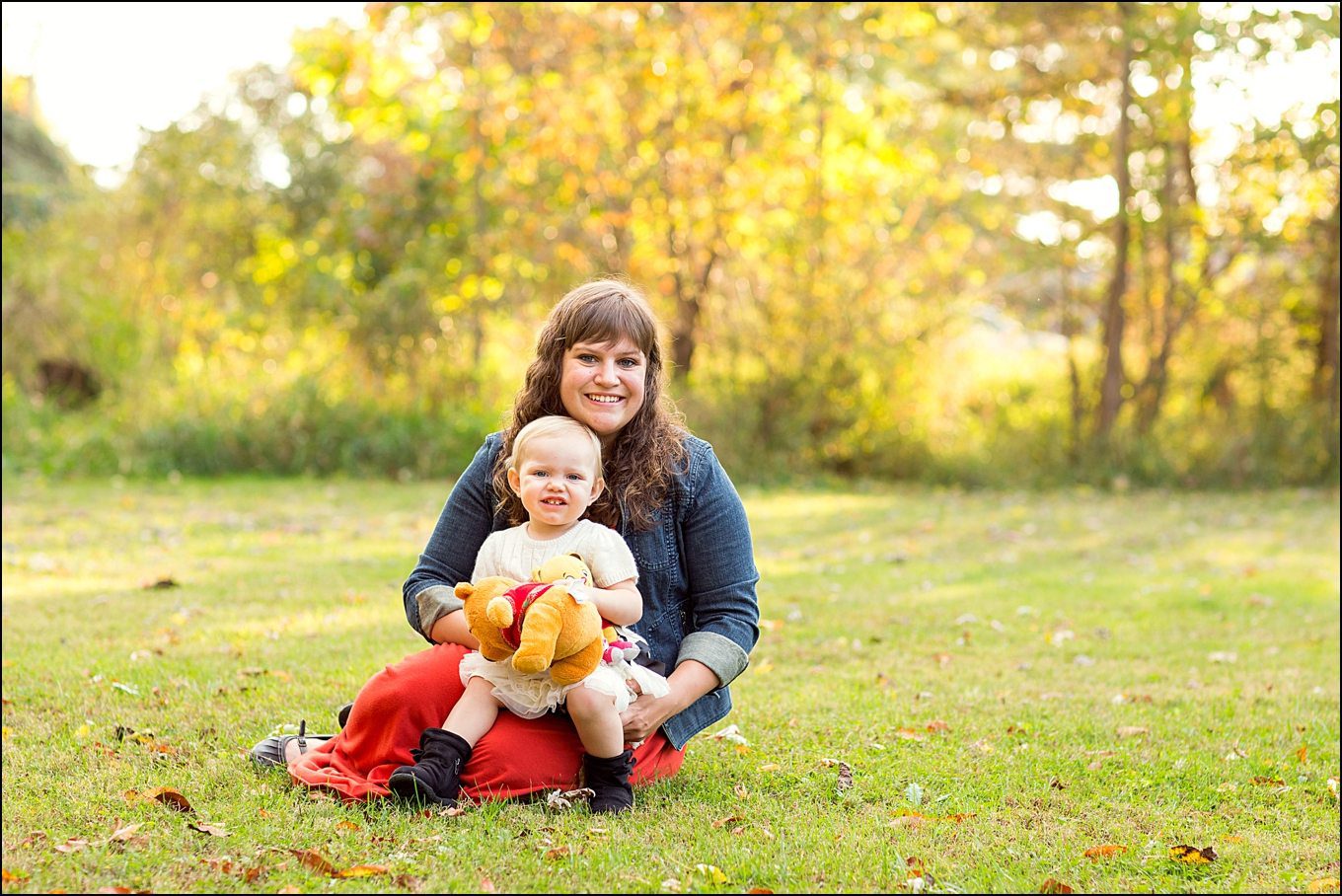 A Wedding Photographer's Backyard Fall Family Portraits in Irwin, PA