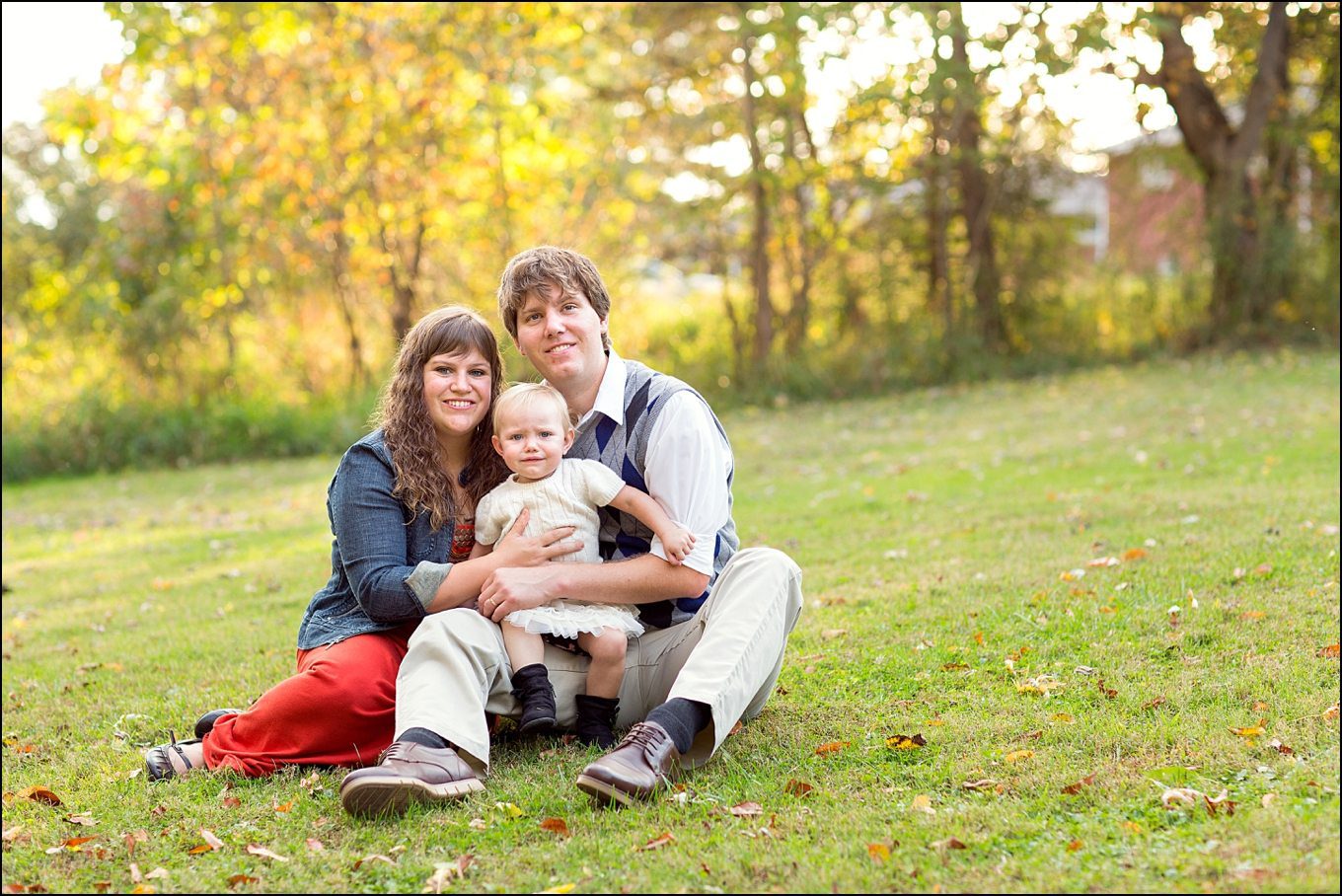 A Wedding Photographer's Backyard Fall Family Portraits in Irwin, PA