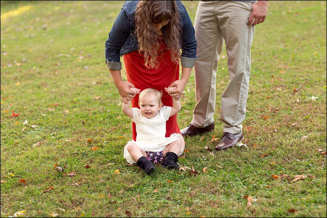 A Wedding Photographer's Backyard Fall Family Portraits in Irwin, PA