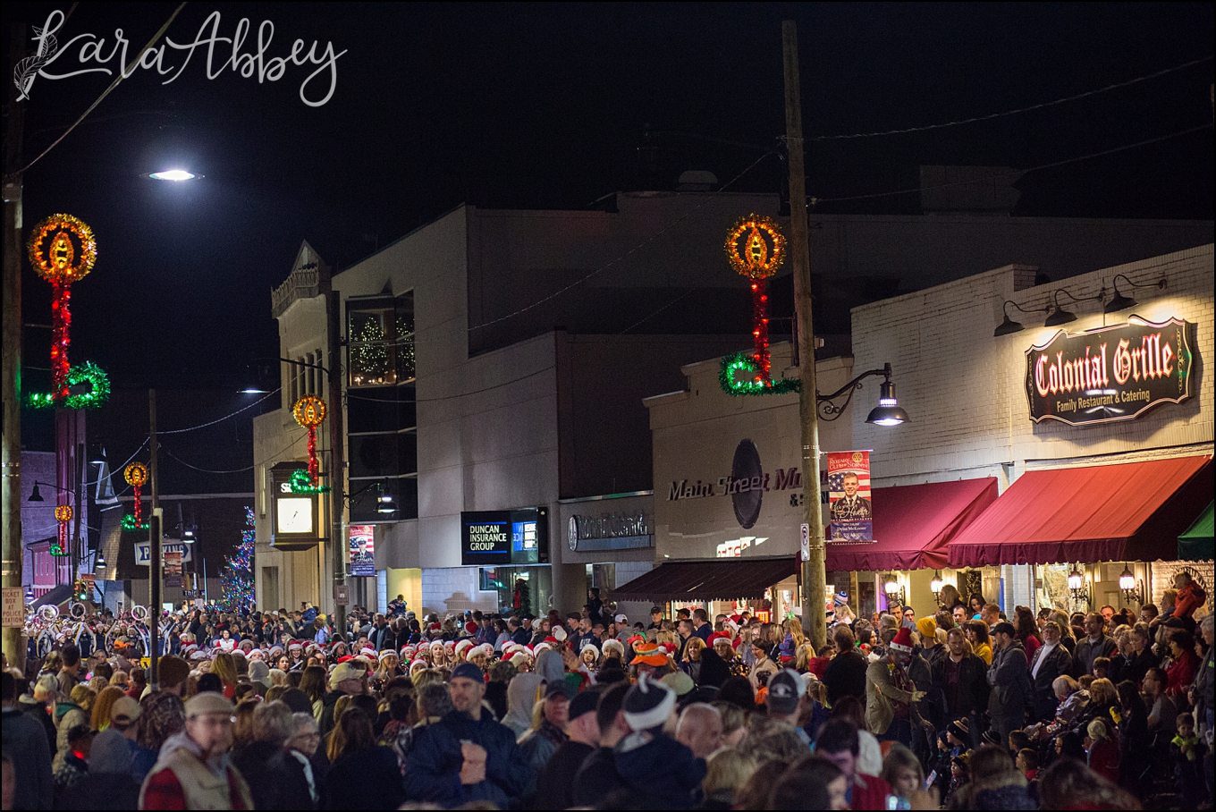 Light Up Night in Downtown Irwin, PA 2016 - Parade