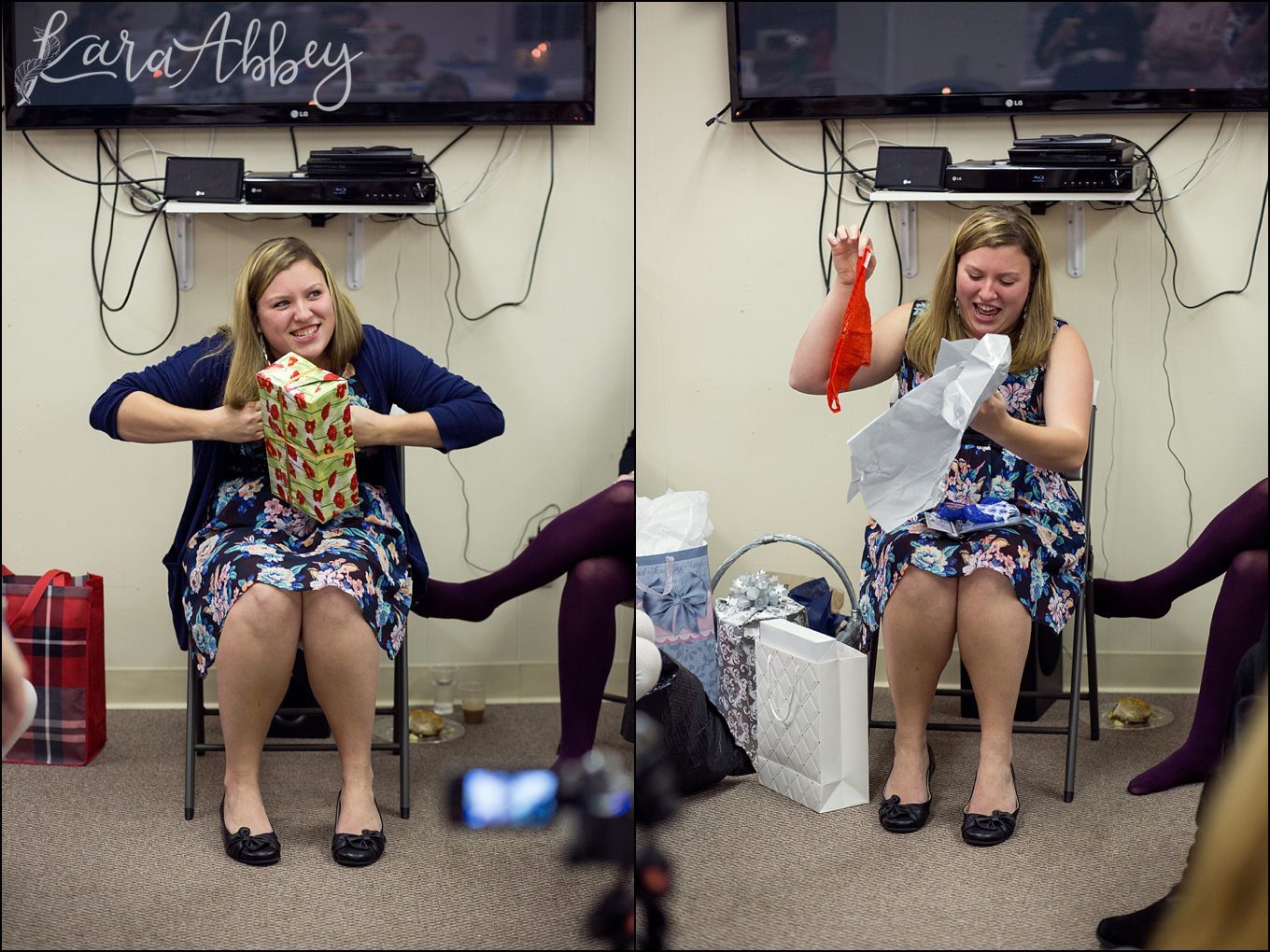 Winter in Paris Themed Bridal Shower in Irwin, PA