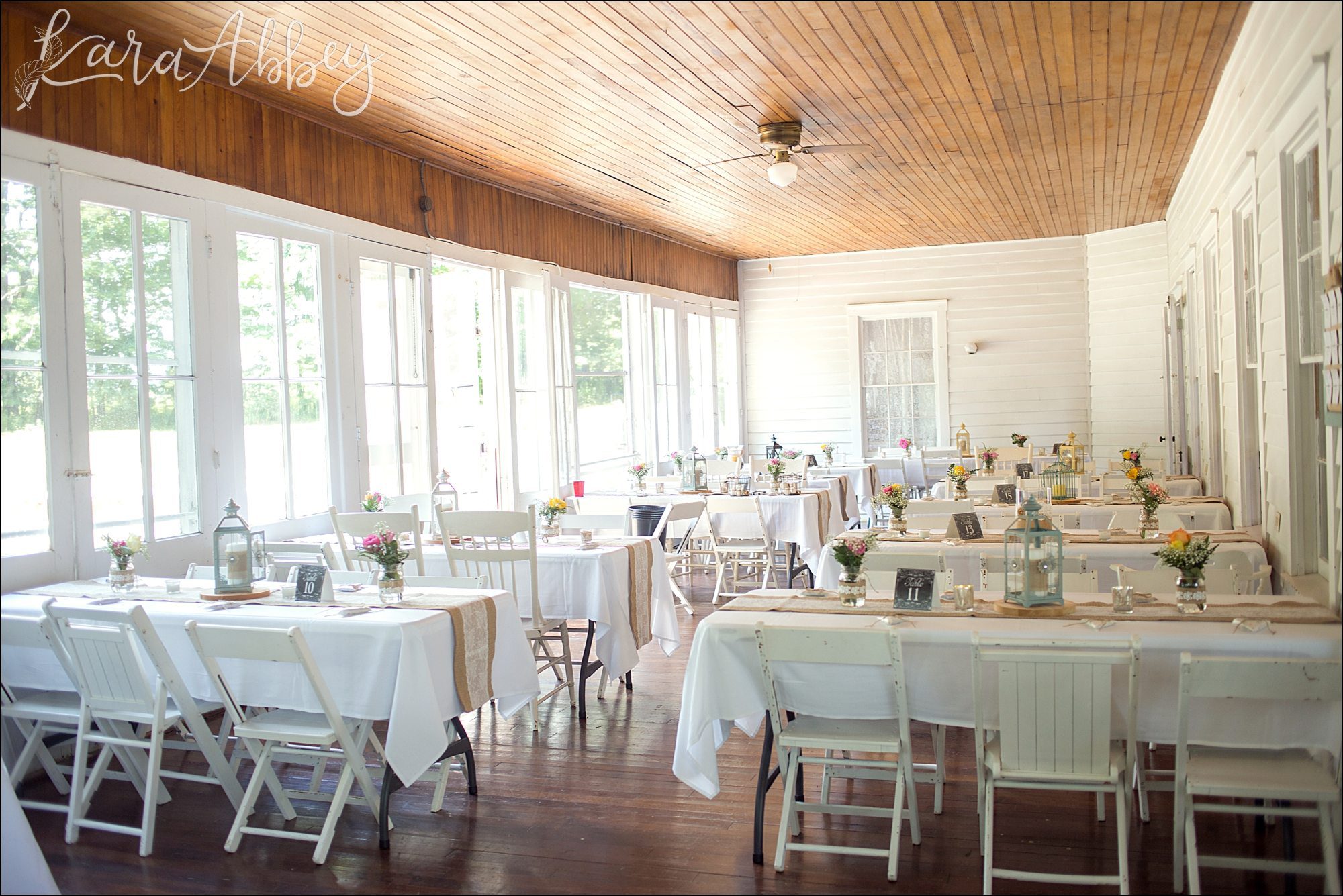 Rustic Open Air Reception by Irwin, PA Wedding Photographer