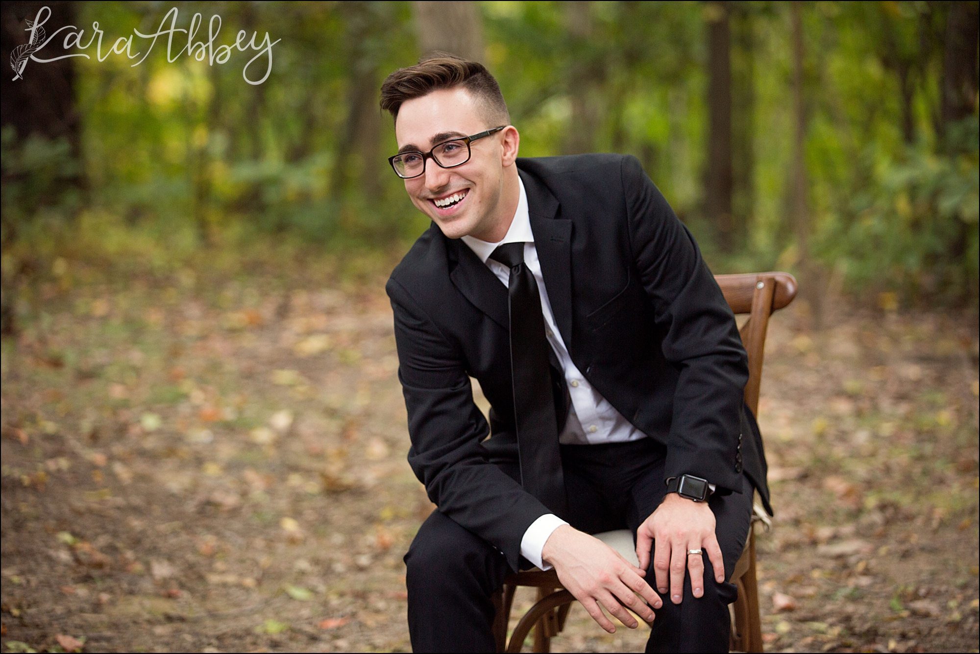 Groom Portrait by Irwin, PA Wedding Photographer