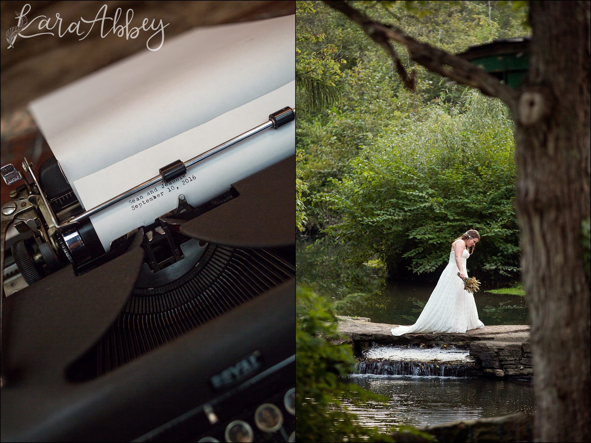 Green Gables Outdoor Summer Ceremony in Jennerstown, PA Wedding Photographer