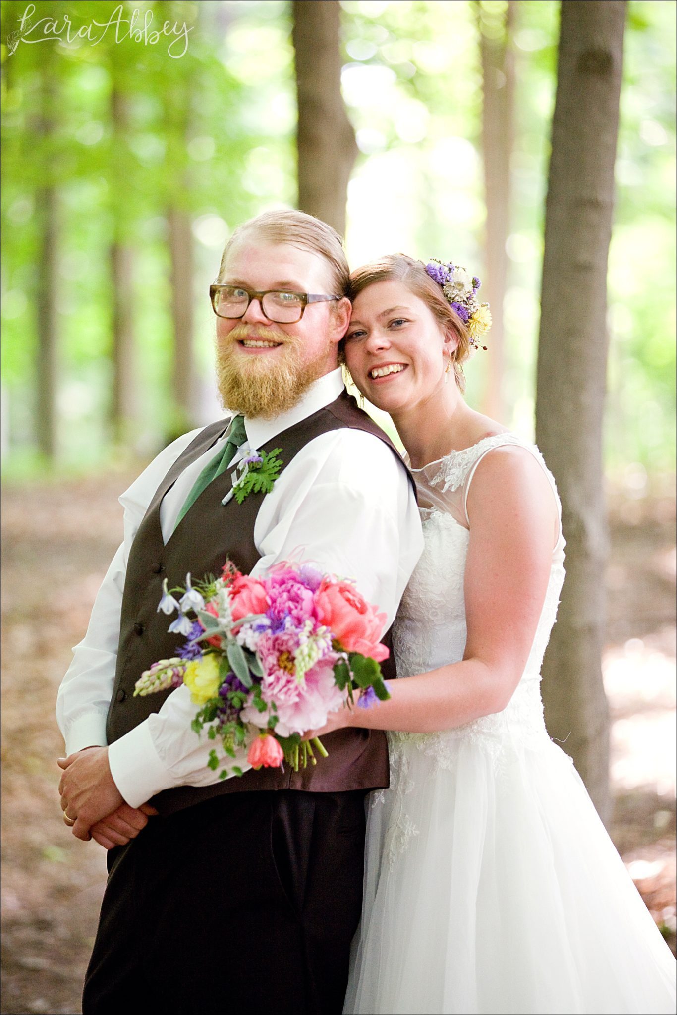 Old World Irish Bride & Groom Portrait by Irwin, PA Wedding Photographer