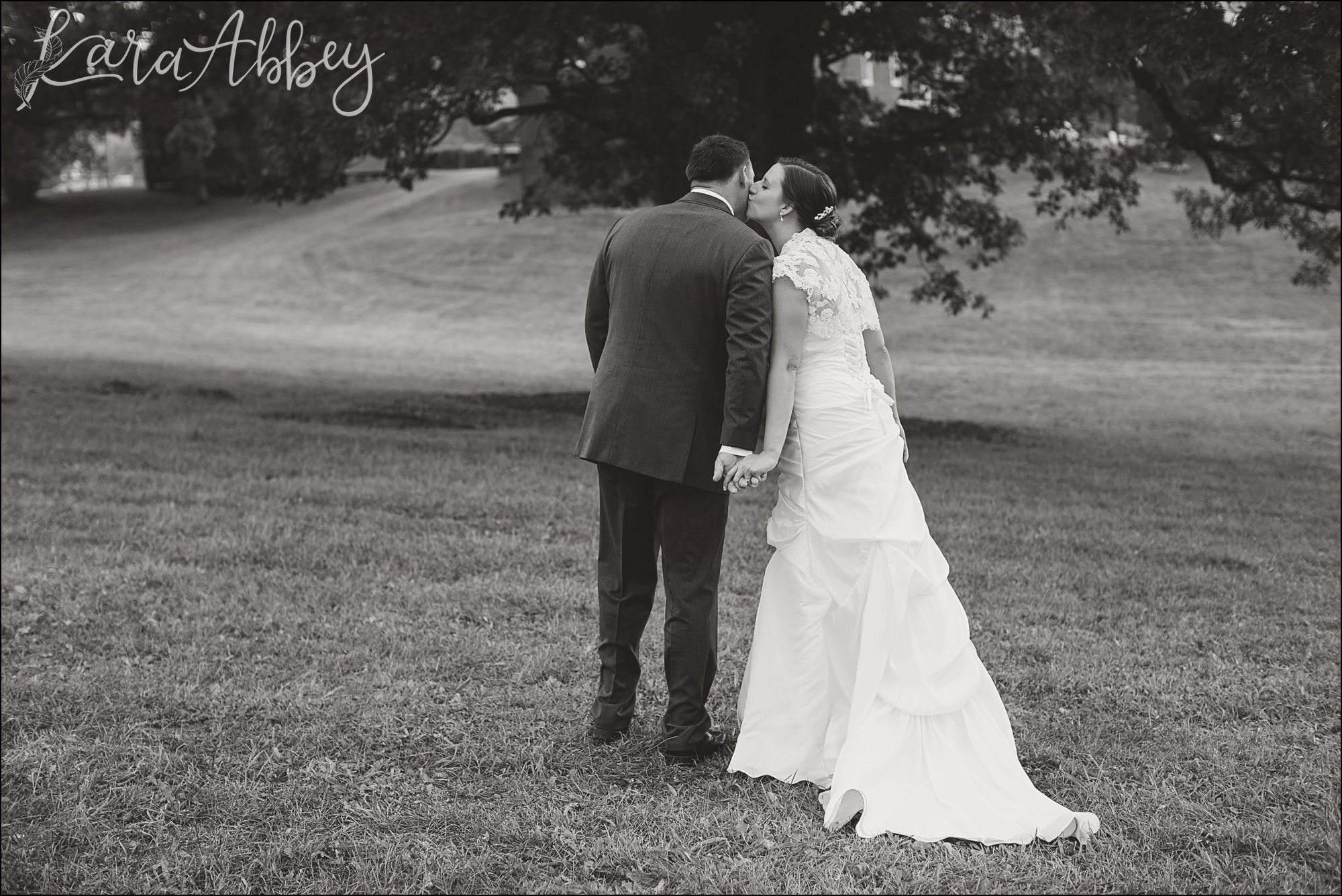 Bride & Groom Portrait by Irwin, PA Wedding Photographer