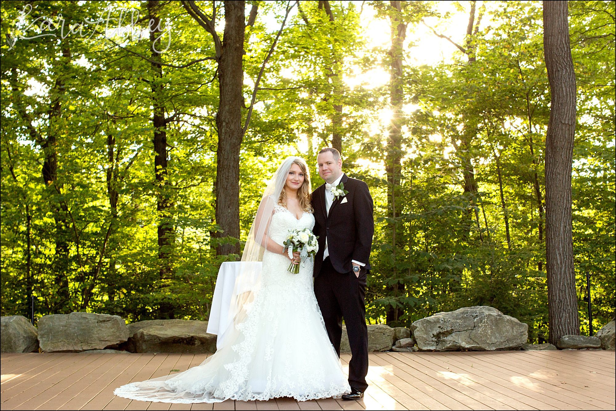 Bride & Groom Portrait at Seven Springs by Irwin, PA Wedding Photographer