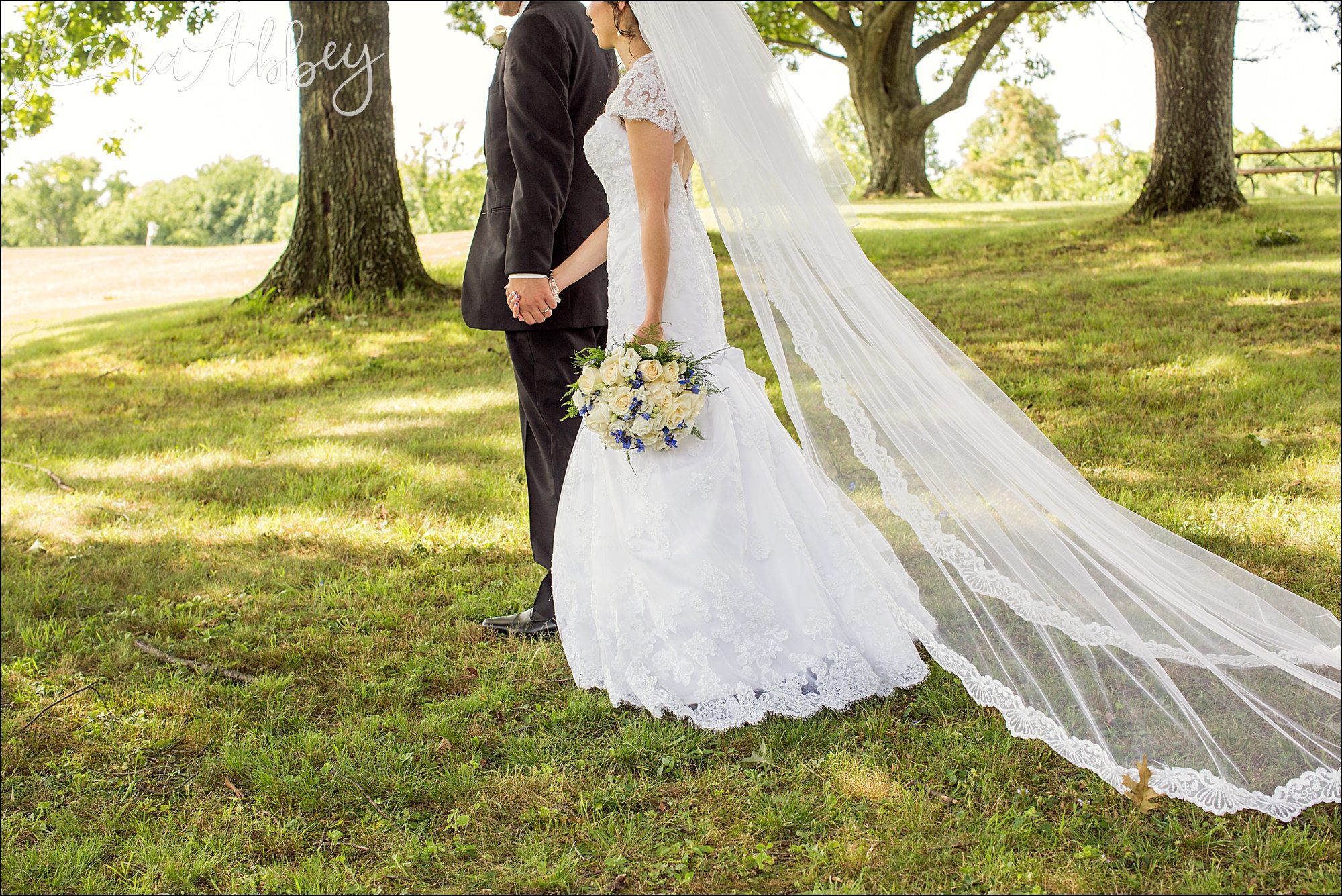 Bride & Groom Portraits at White Oak Park in McKeesport, PA Wedding Photographer