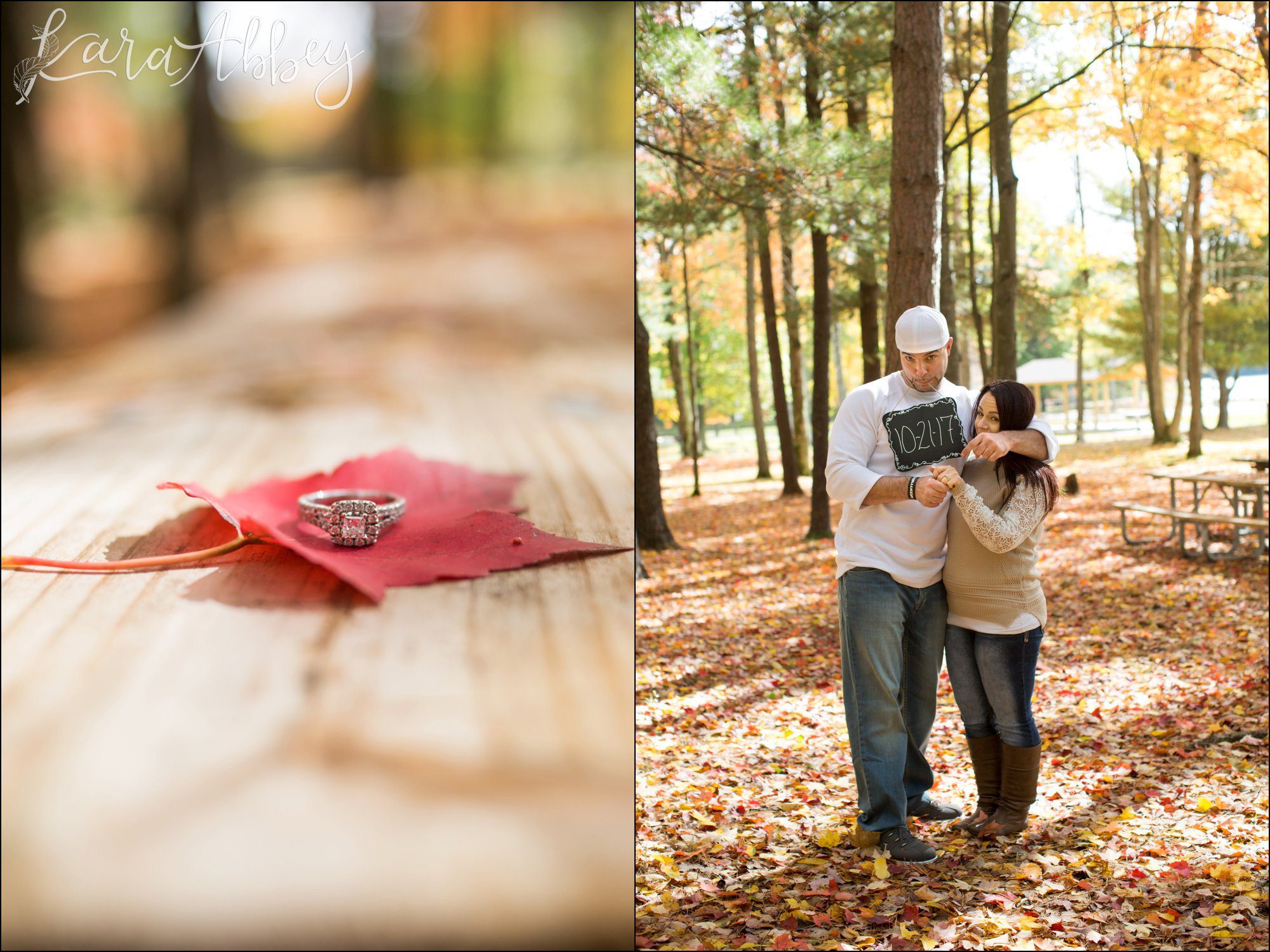 Fall Engagement Photos by Irwin, PA Engagement & Wedding Photorapher