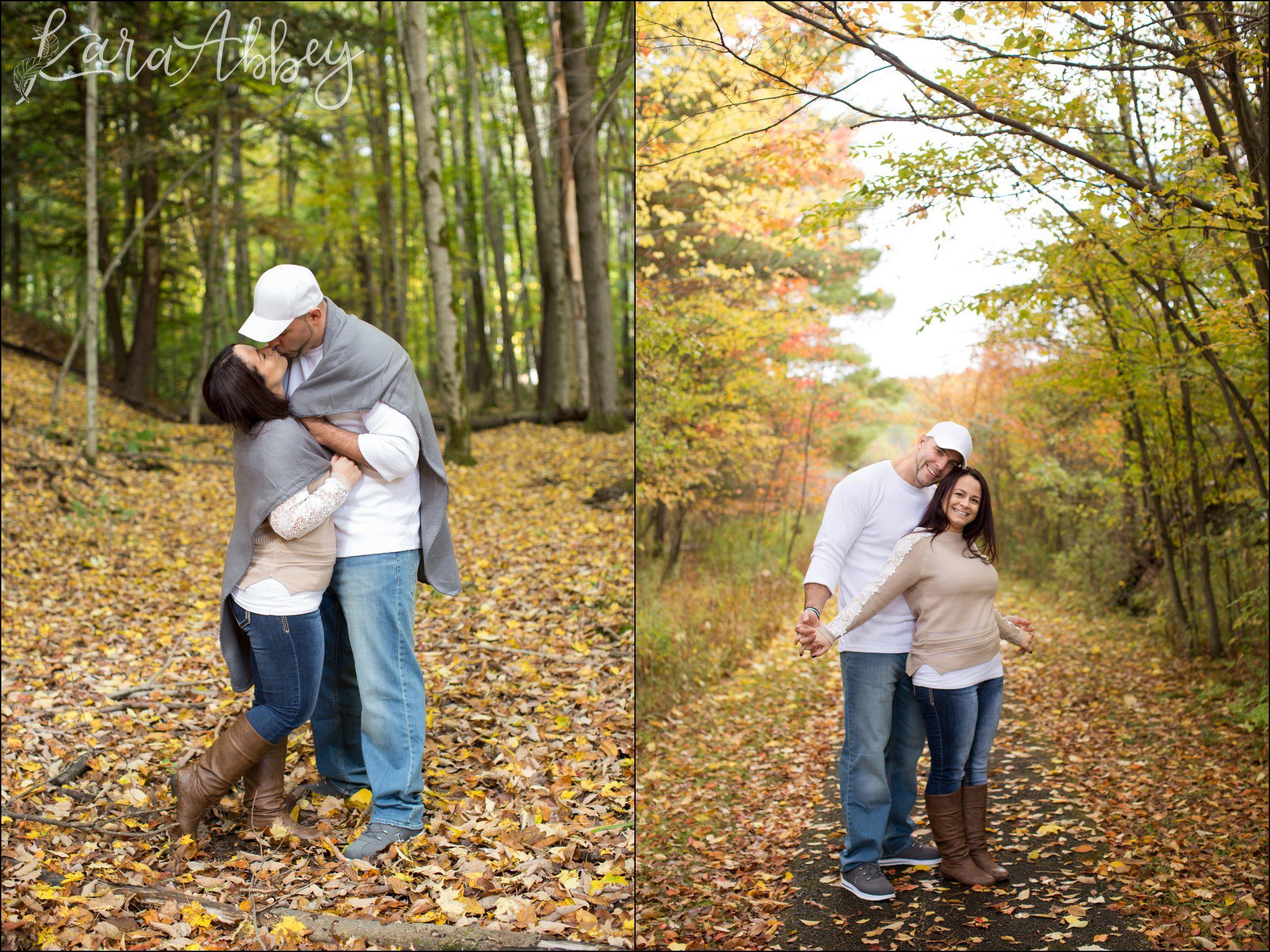 Fall Engagement Photos by Irwin, PA Engagement & Wedding Photorapher