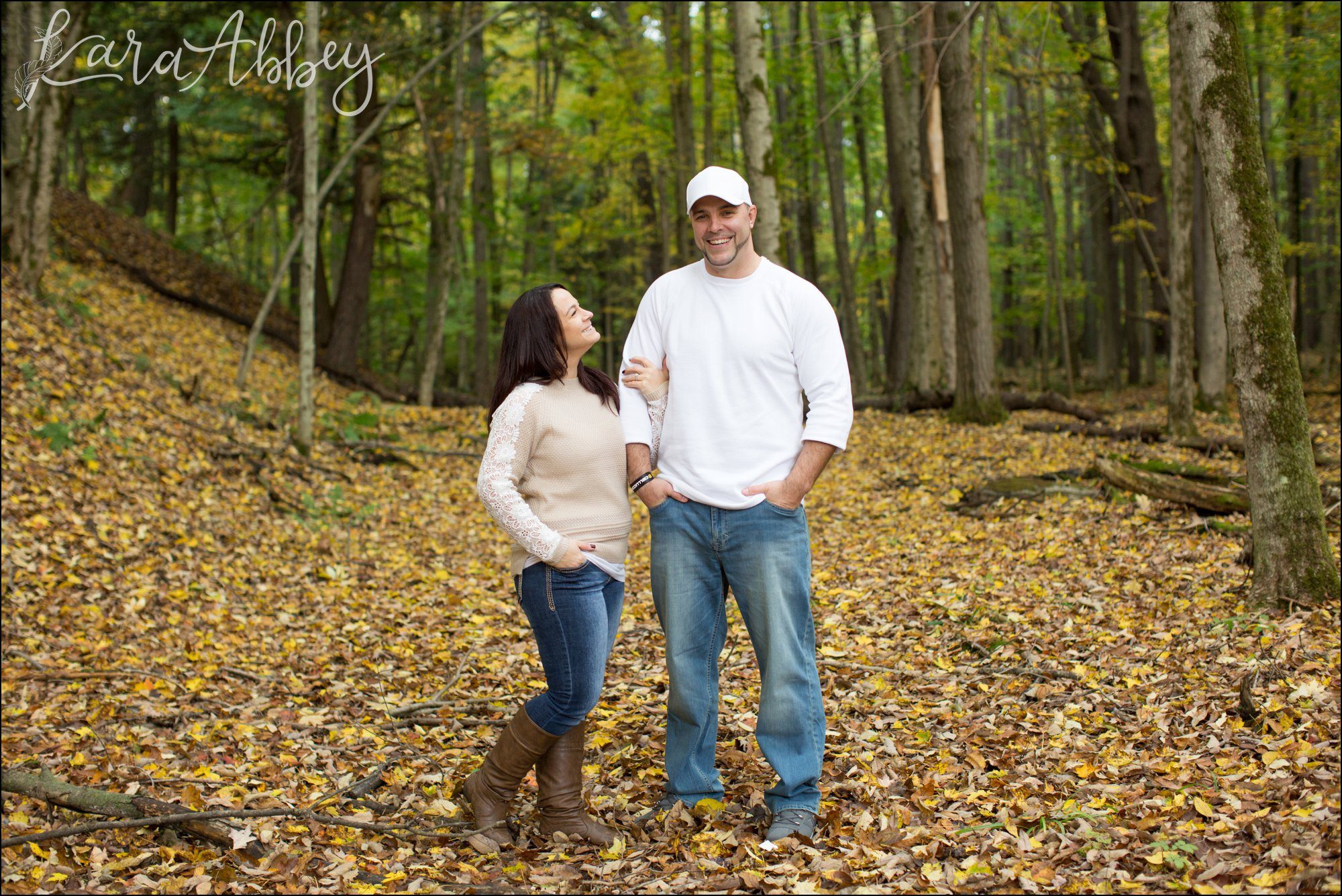 Fall Engagement Photos by Irwin, PA Engagement & Wedding Photorapher