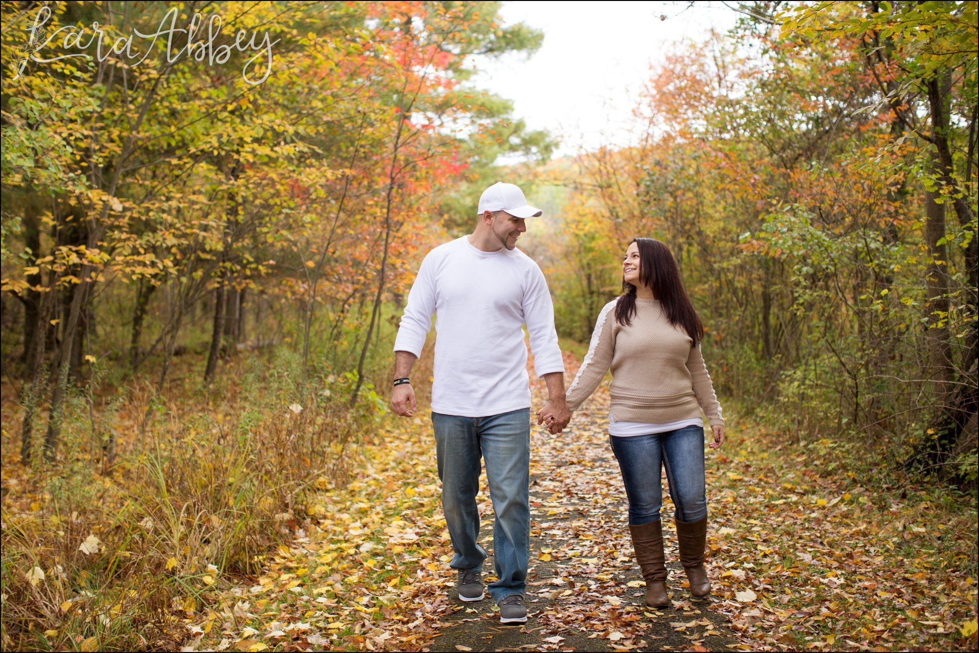 Fall Engagement Photos by Irwin, PA Engagement & Wedding Photorapher