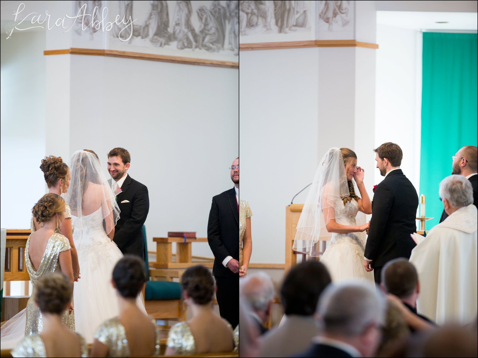 St. John the Evangelist Church in Altoona, PA Wedding Ceremony
