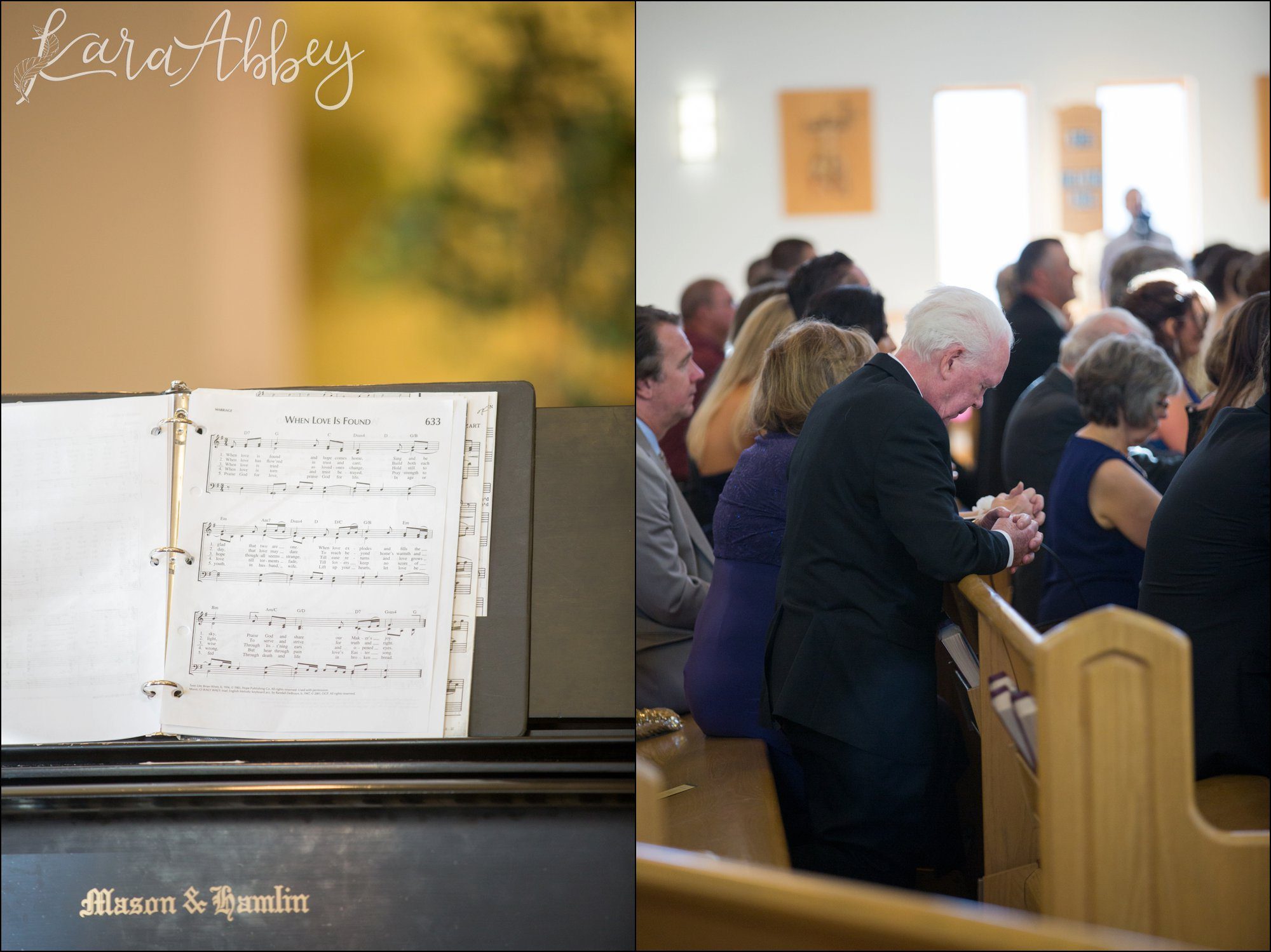 St. John the Evangelist Church in Altoona, PA Wedding Ceremony