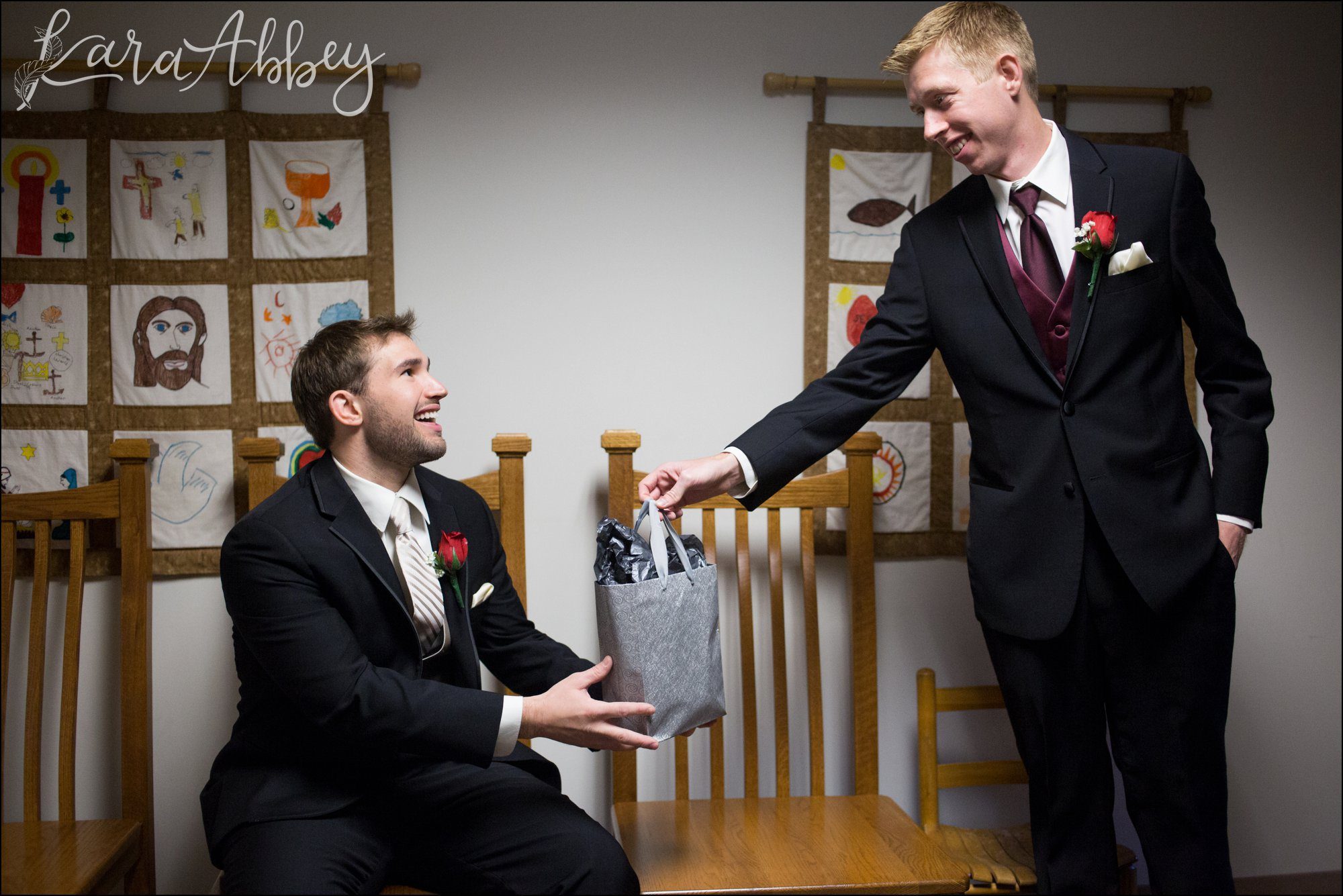 St. John the Evangelist Church in Altoona, PA Wedding Ceremony