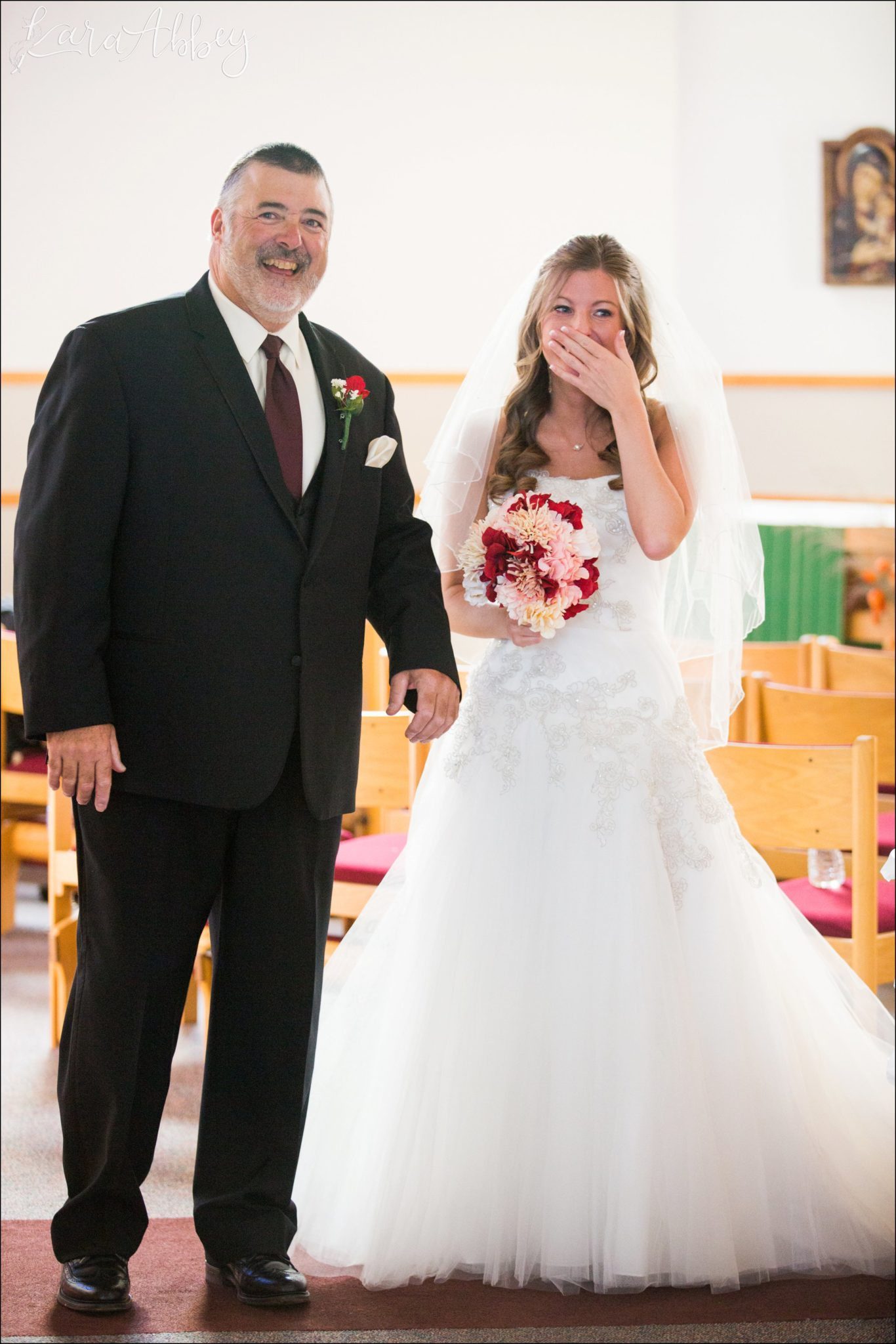 St. John the Evangelist Church in Altoona, PA Wedding Ceremony