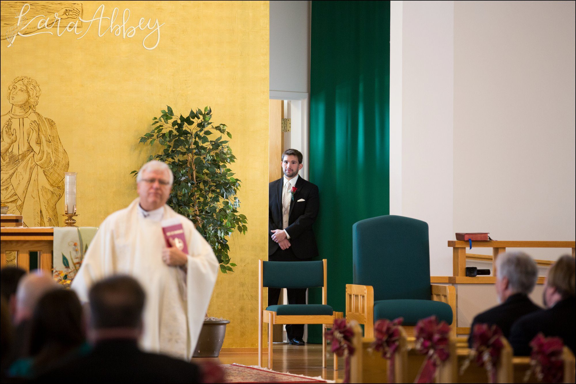 St. John the Evangelist Church in Altoona, PA Wedding Ceremony