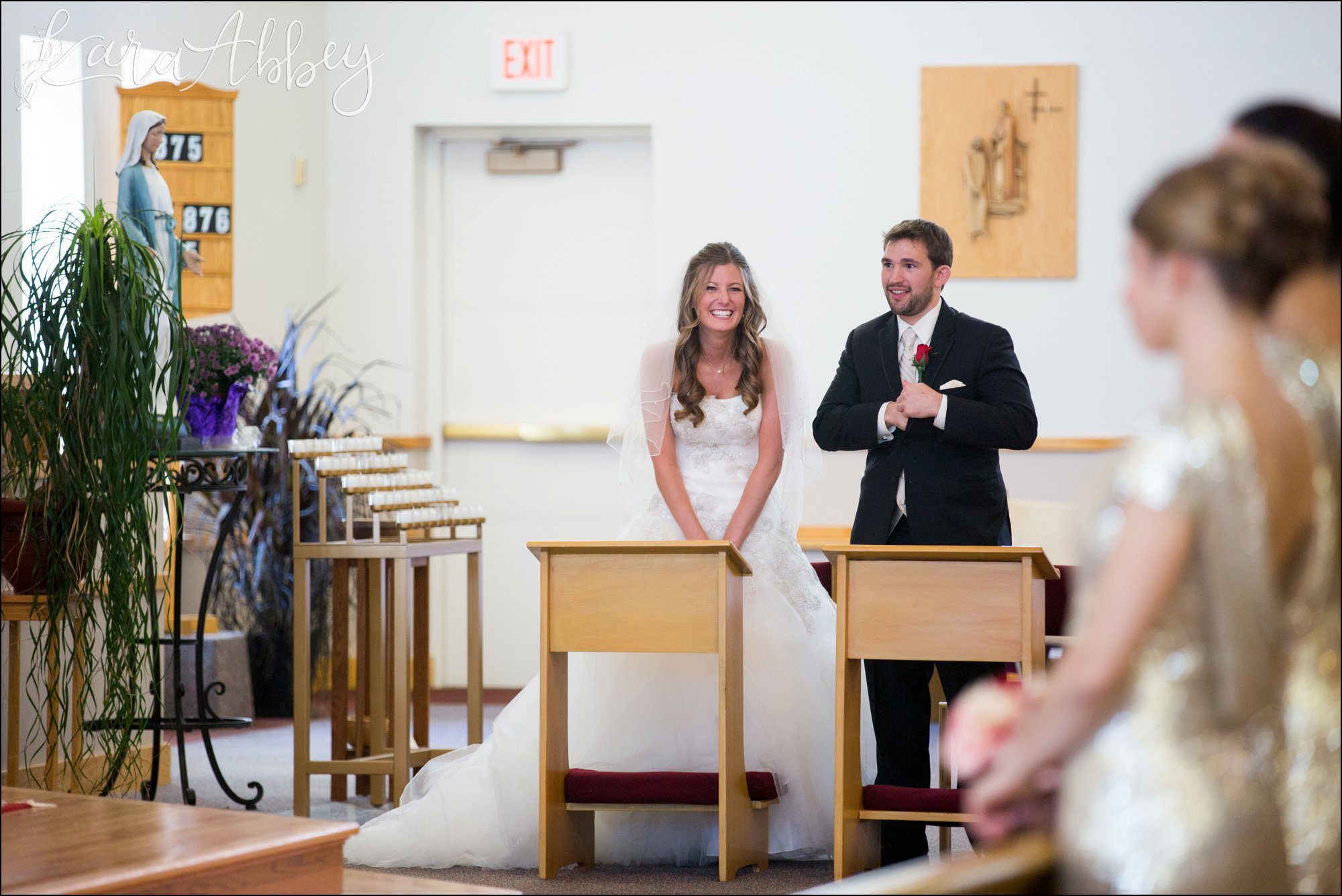 St. John the Evangelist Church in Altoona, PA Wedding Ceremony