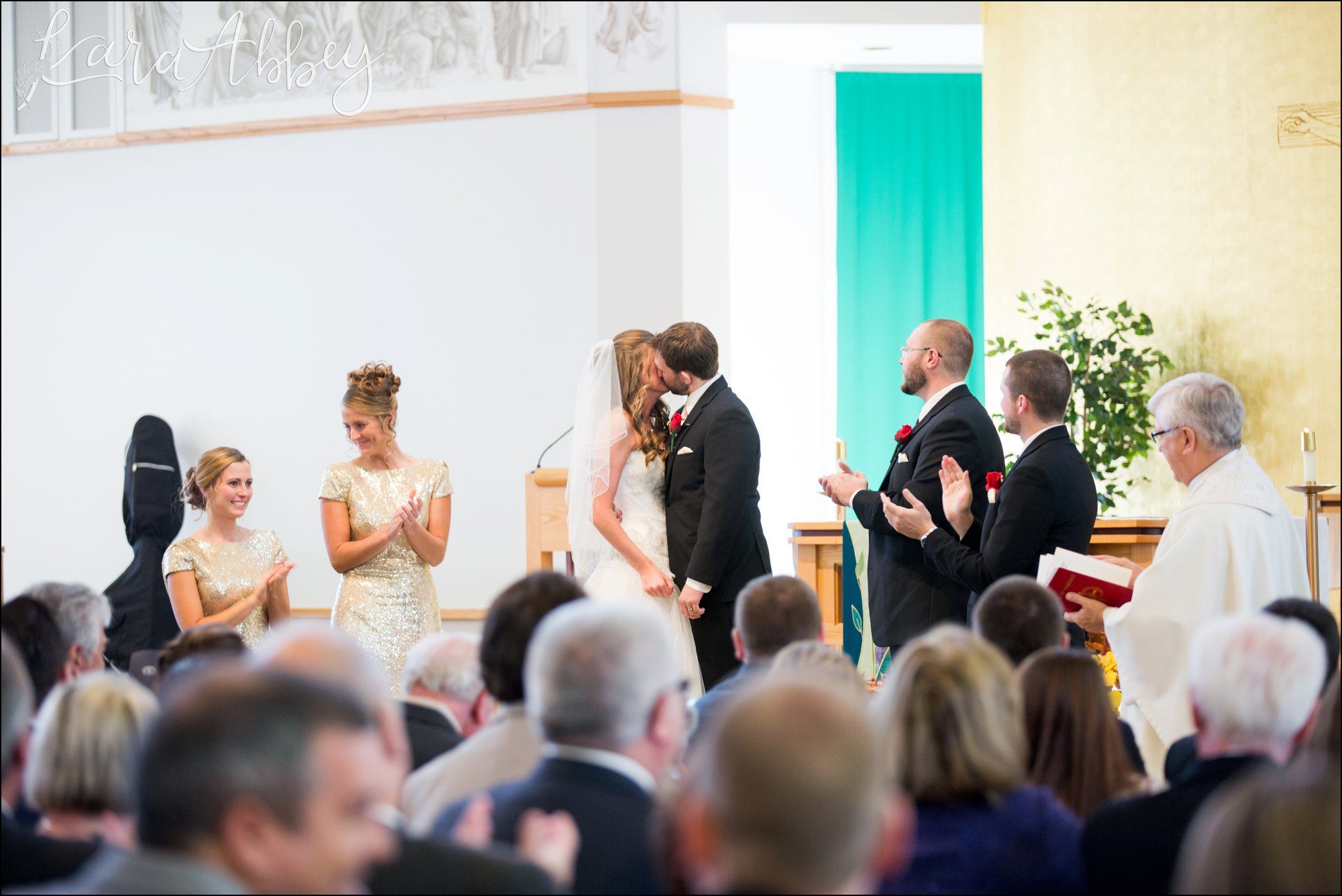 St. John the Evangelist Church in Altoona, PA Wedding Ceremony