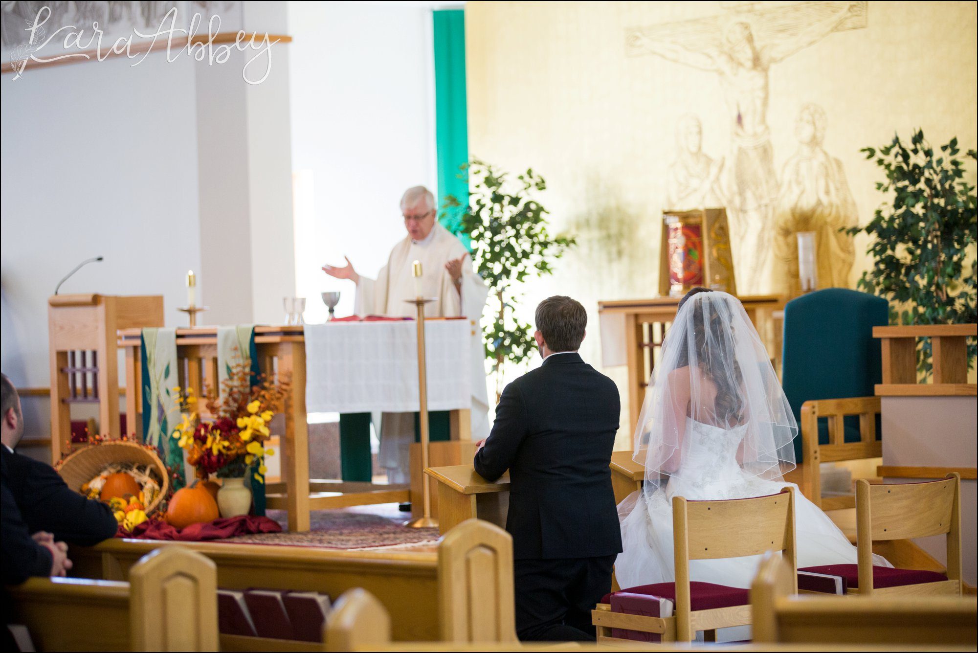 St. John the Evangelist Church in Altoona, PA Wedding Ceremony