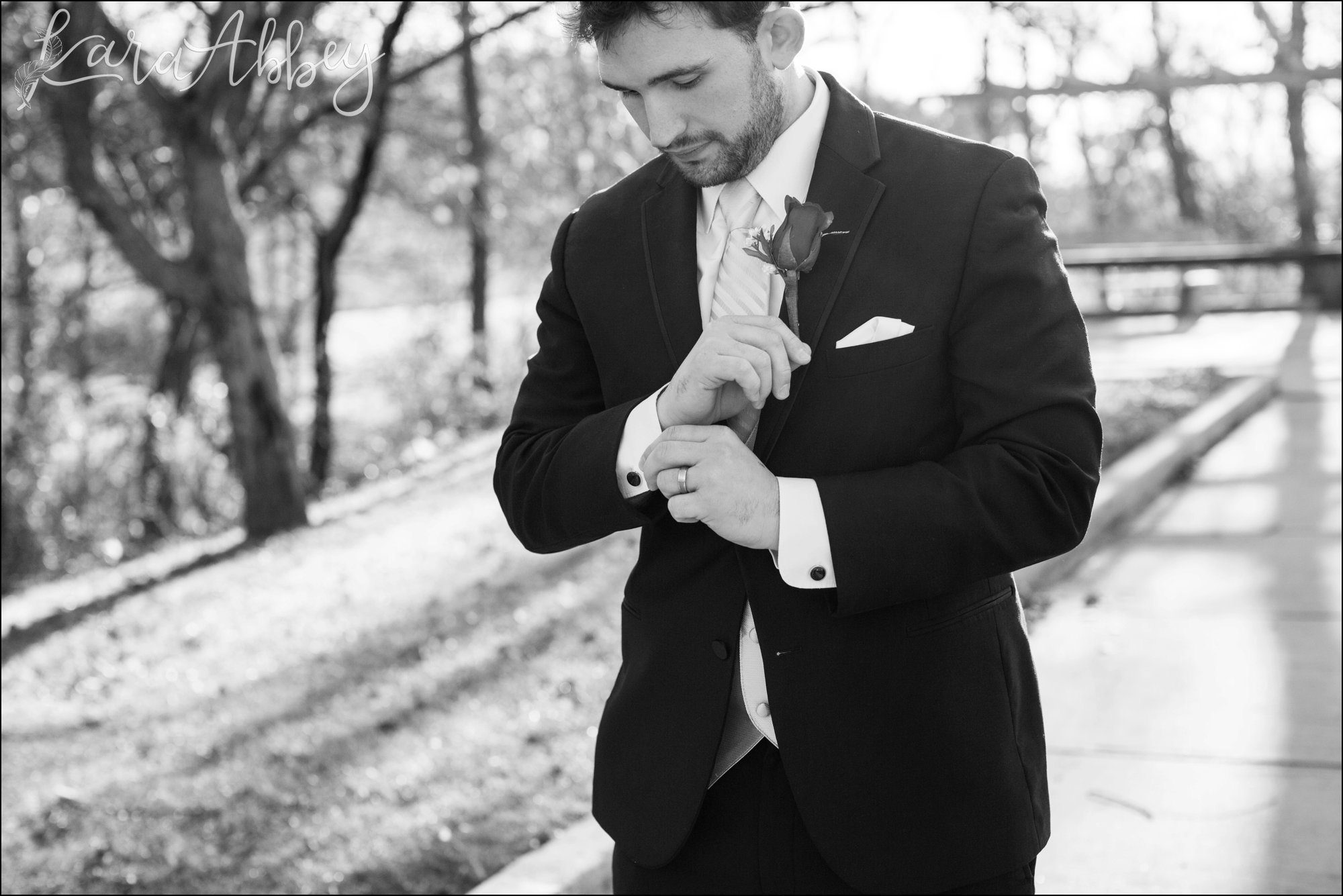 Golden Fall Afternoon Wedding Portraits in Altoona, PA