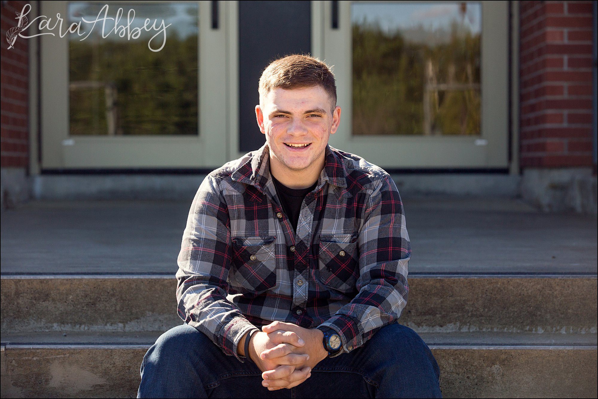 Rustic Barn Senior Portrait