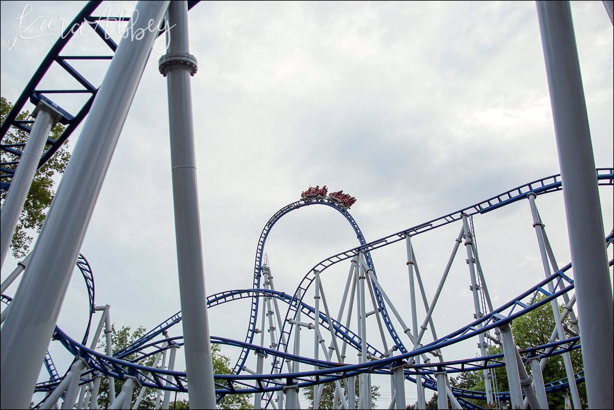 Skyrocket Roller Coaster at Kennywood Park in Pittsburgh, PA