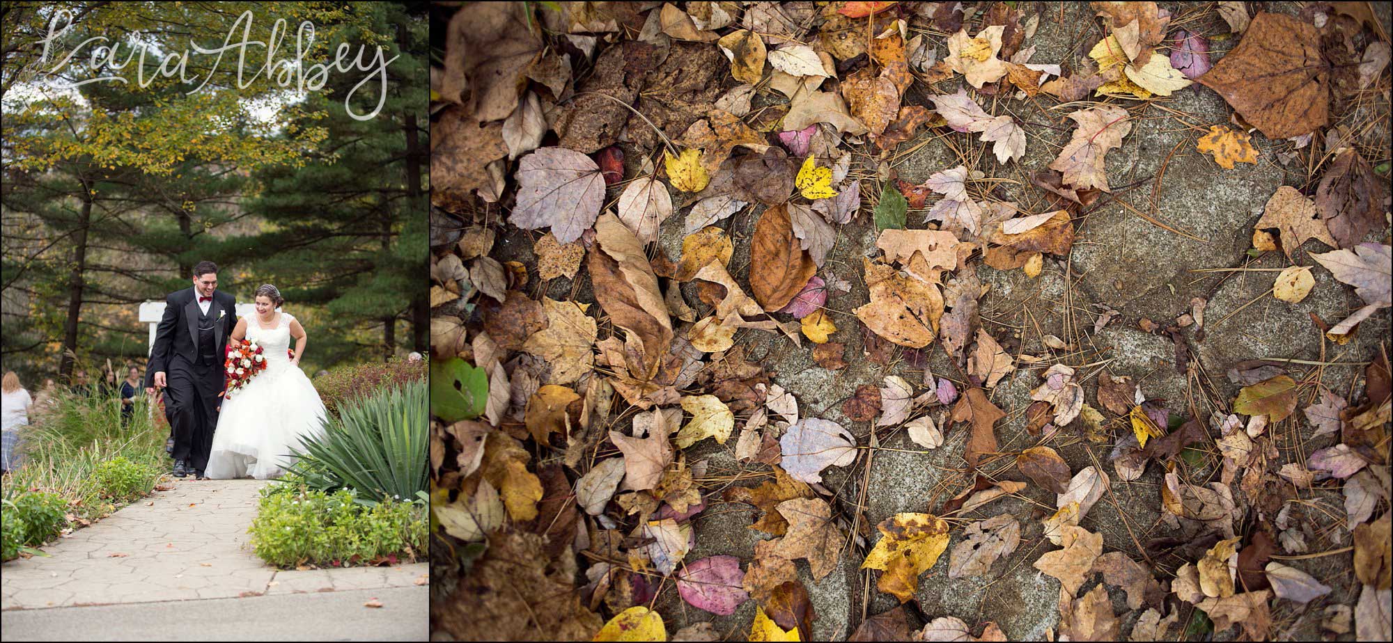 Outdoor Fall Red Real Wedding Inspiration