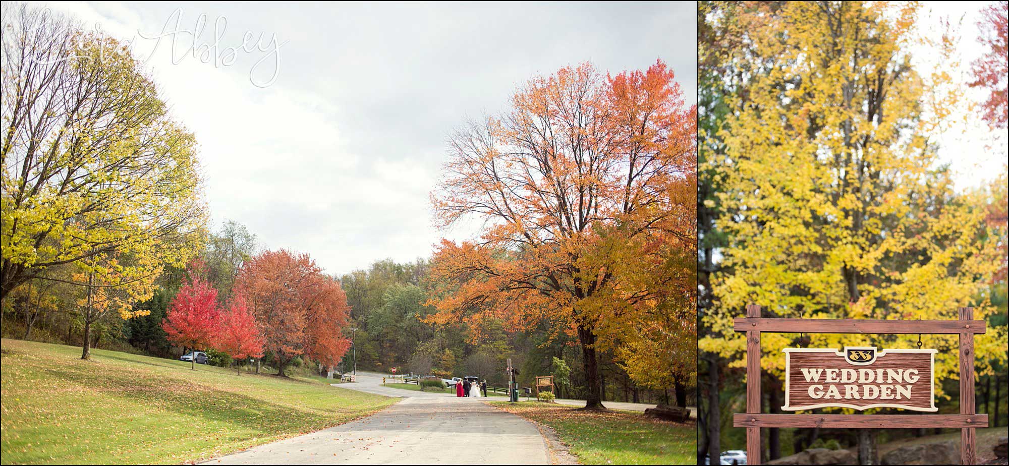 Outdoor Fall Red Real Wedding Inspiration