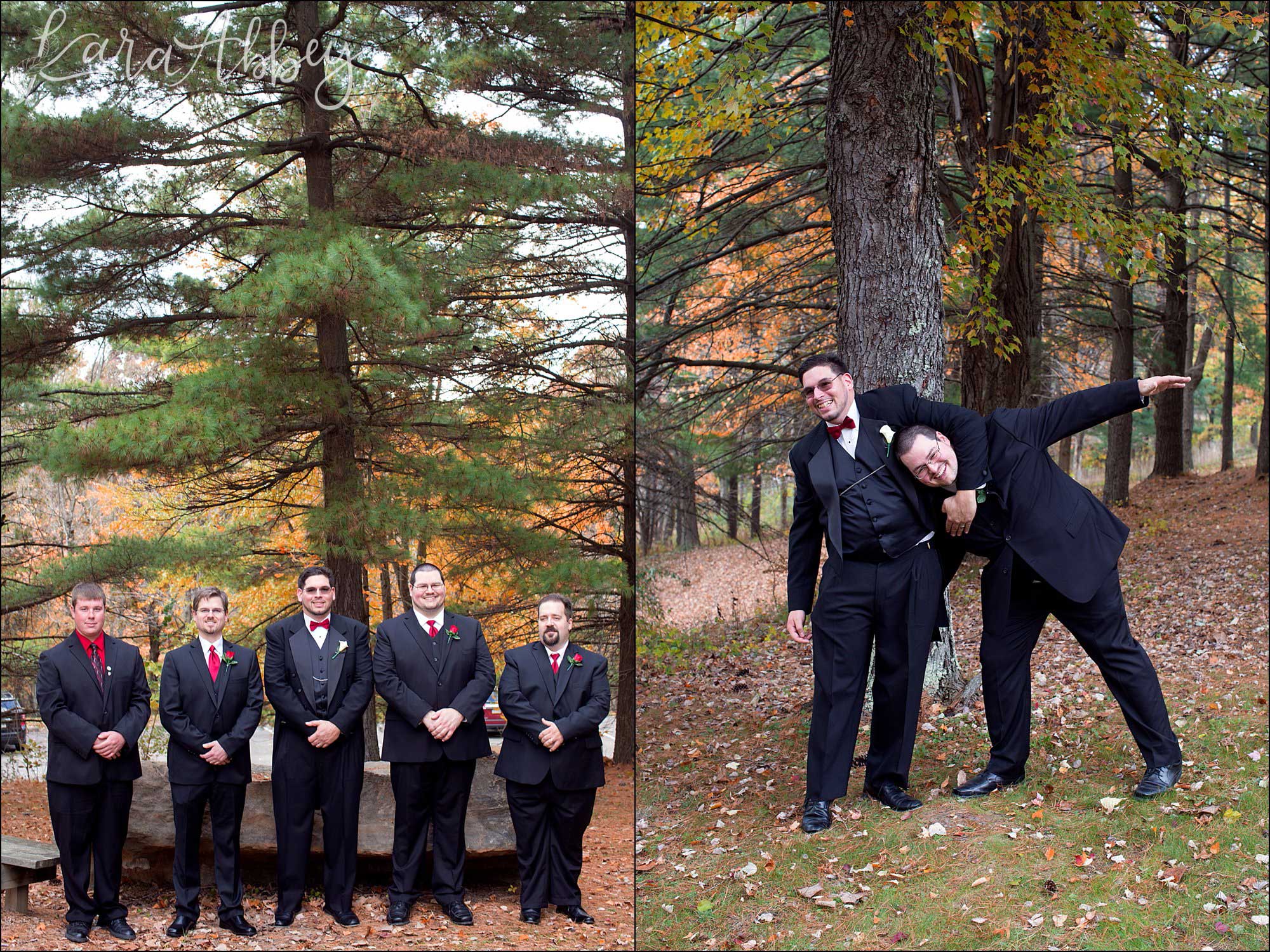 Outdoor Fall Red Real Wedding Inspiration