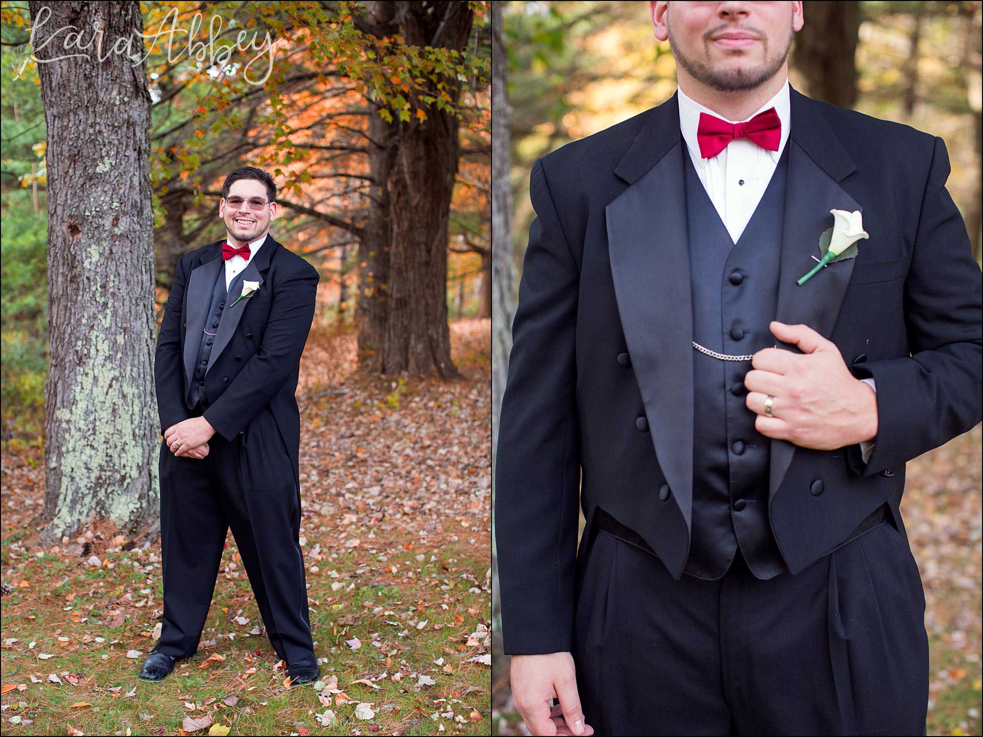 Outdoor Fall Red Real Wedding Inspiration