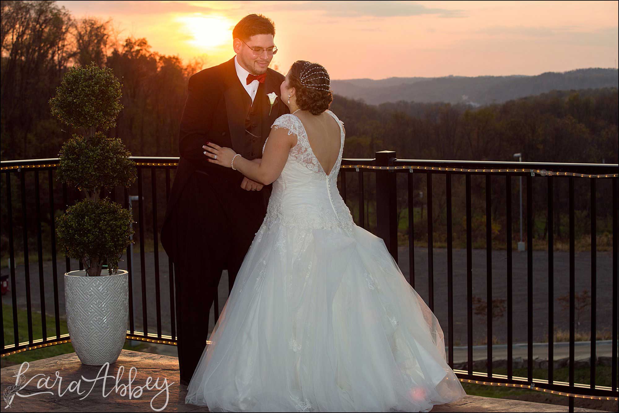 Outdoor Fall Red Real Wedding Inspiration