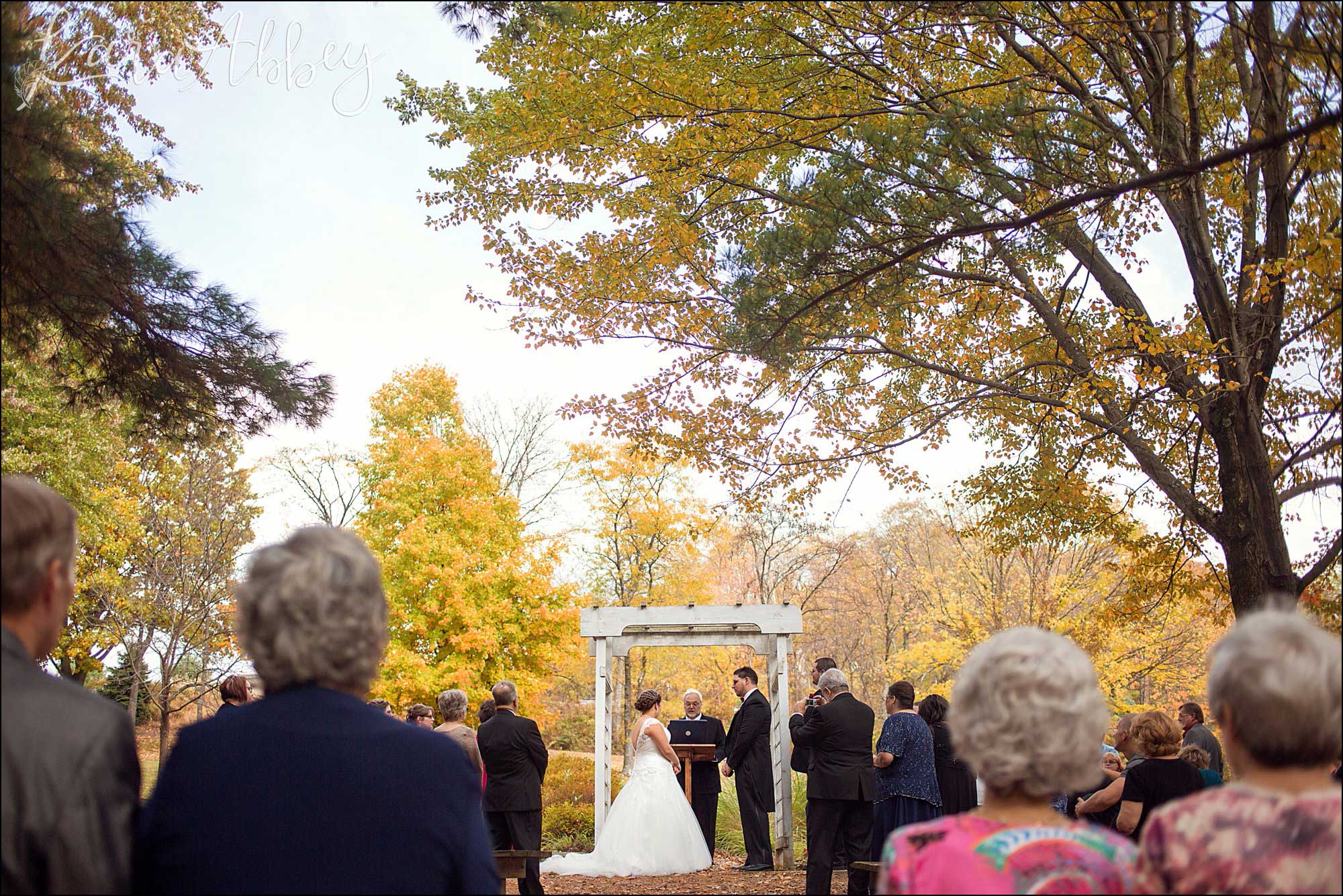 Outdoor Fall Red Real Wedding Inspiration