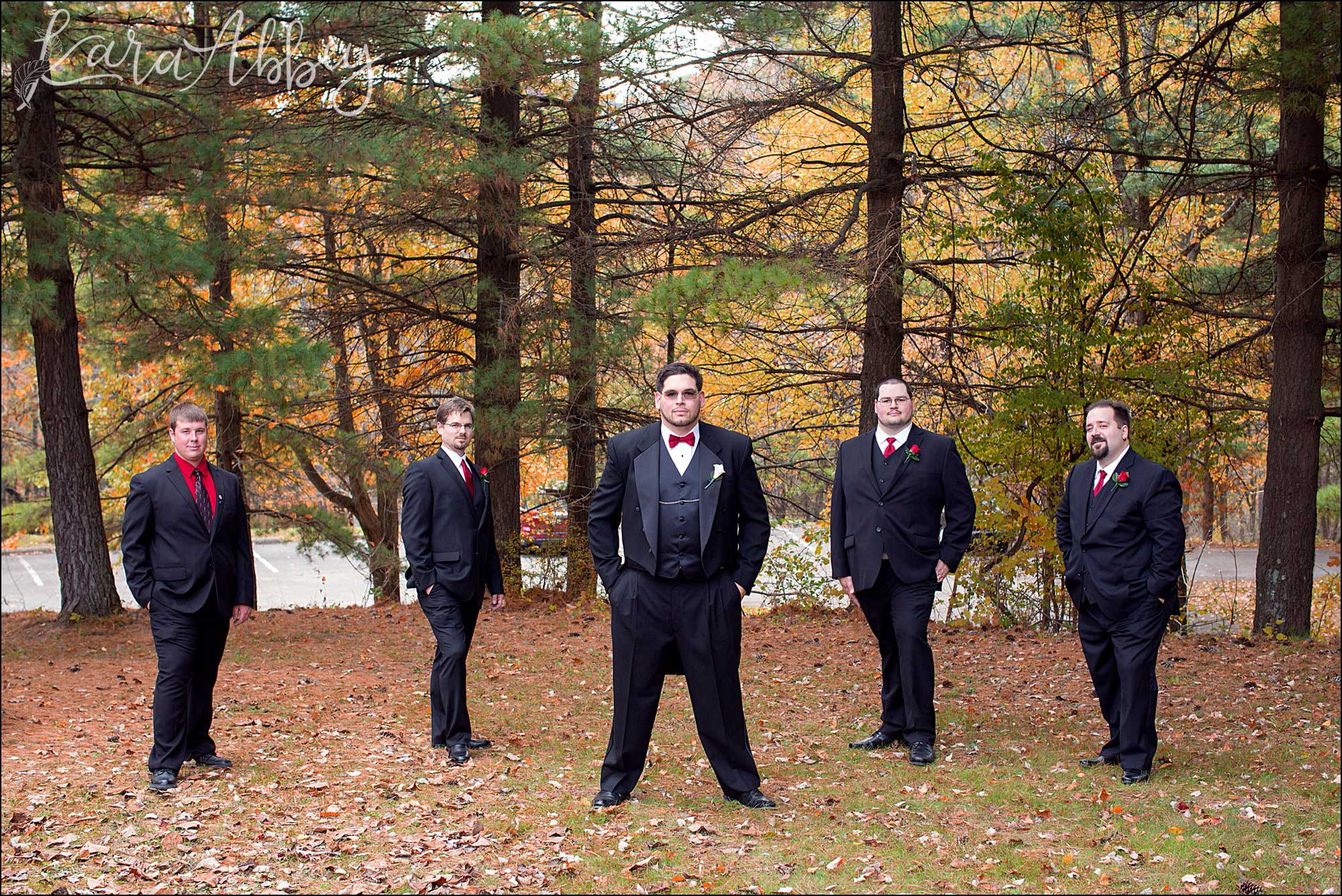 Outdoor Fall Red Real Wedding Inspiration