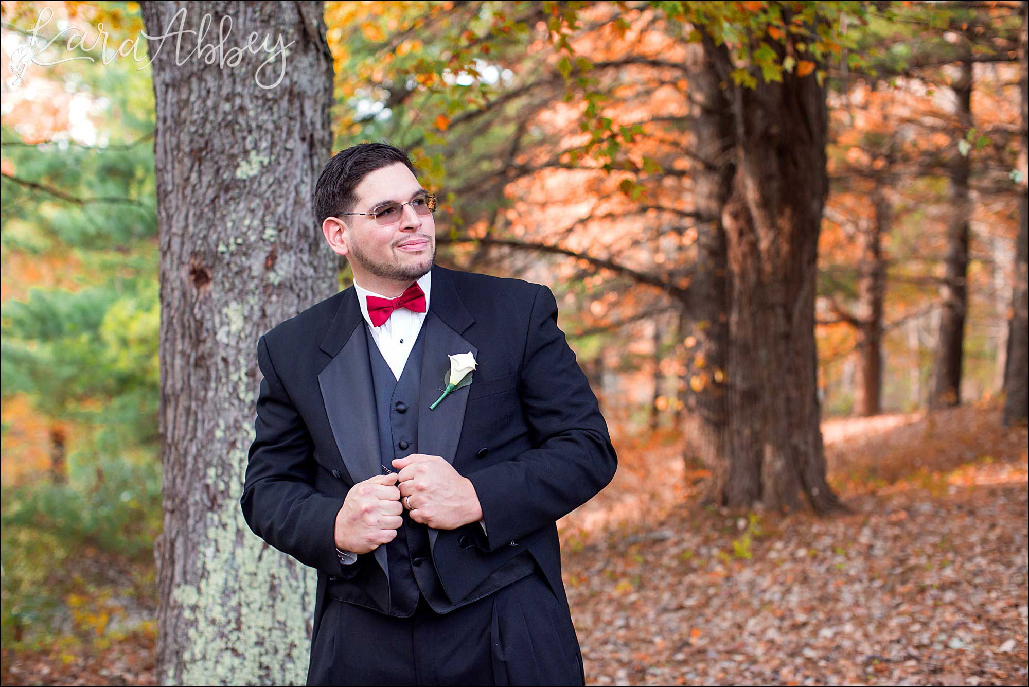 Outdoor Fall Red Real Wedding Inspiration