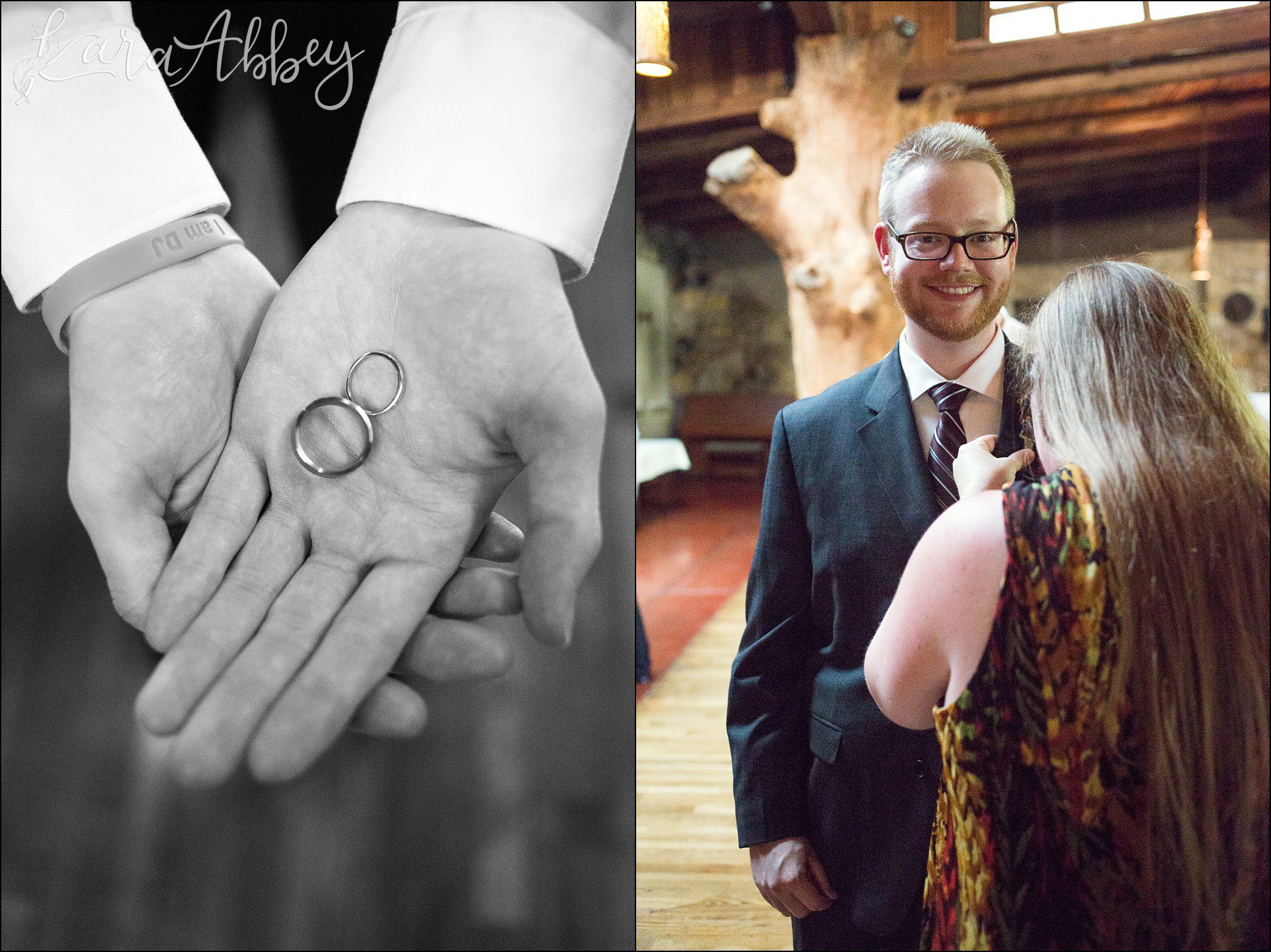 Groom Details at Green Gables, Jennerstown, PA
