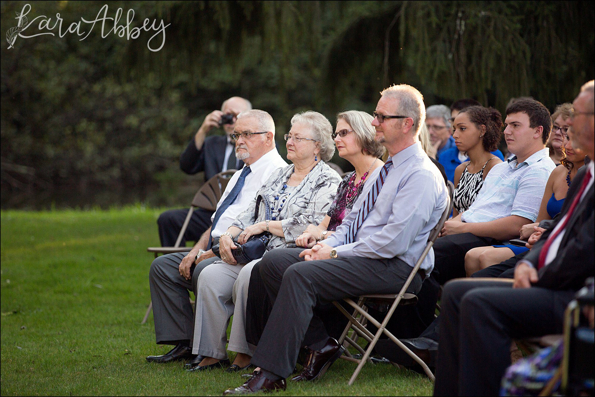 Wedding Ceremony at Green Gables in Jennerstown, PA